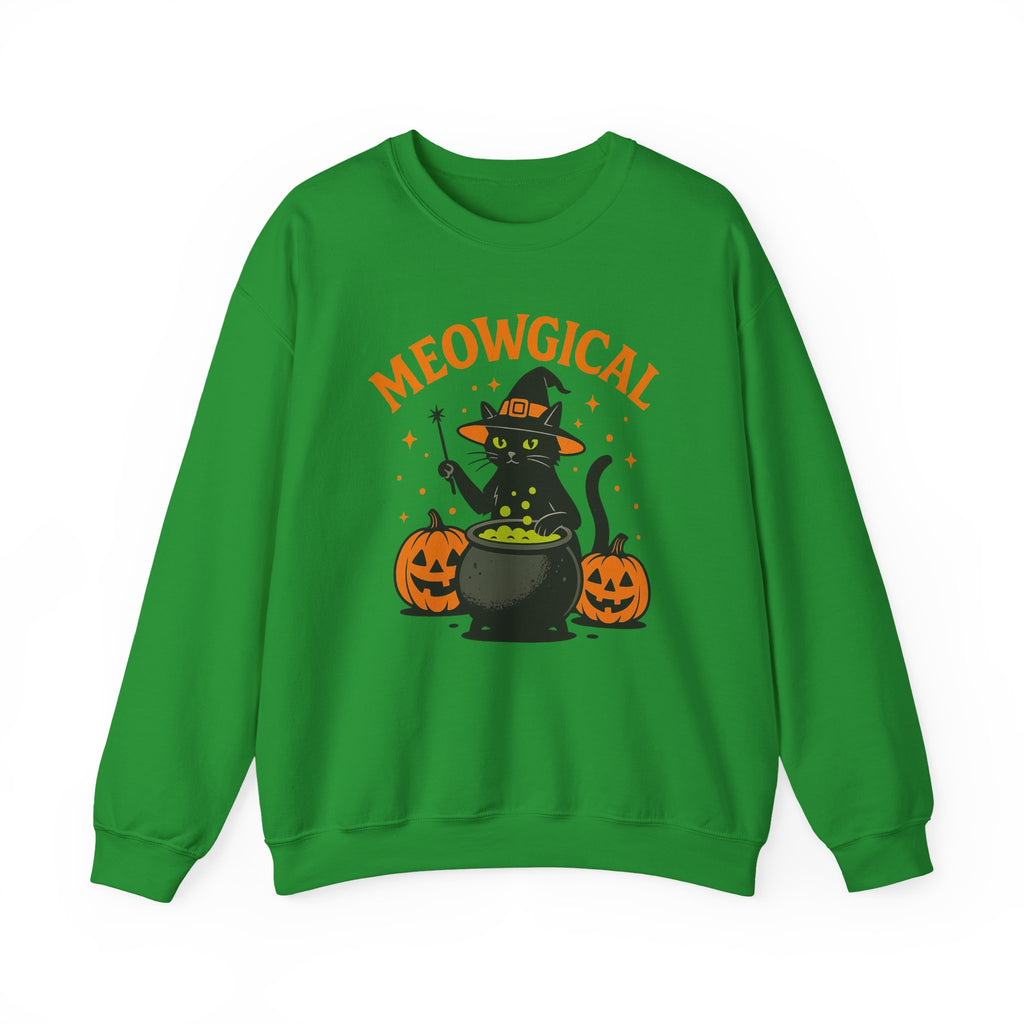 Meowgical Cat Cauldron Sweatshirt