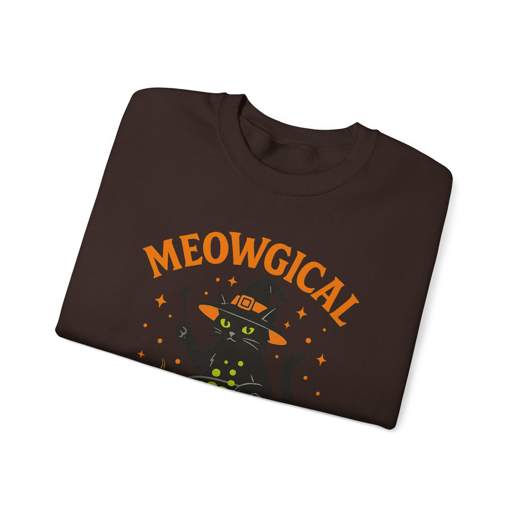 Meowgical Cat Cauldron Sweatshirt