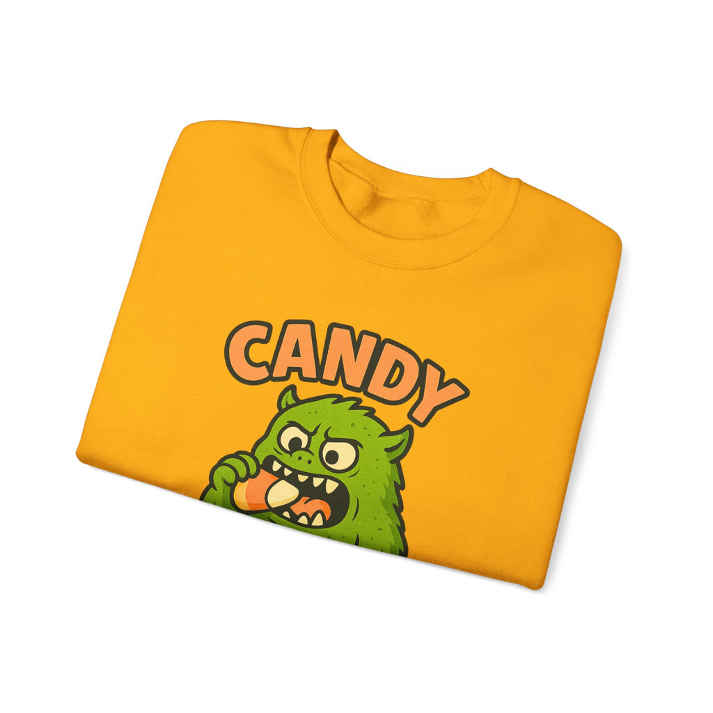 Candy Corn Monster Munching Delight Sweatshirt