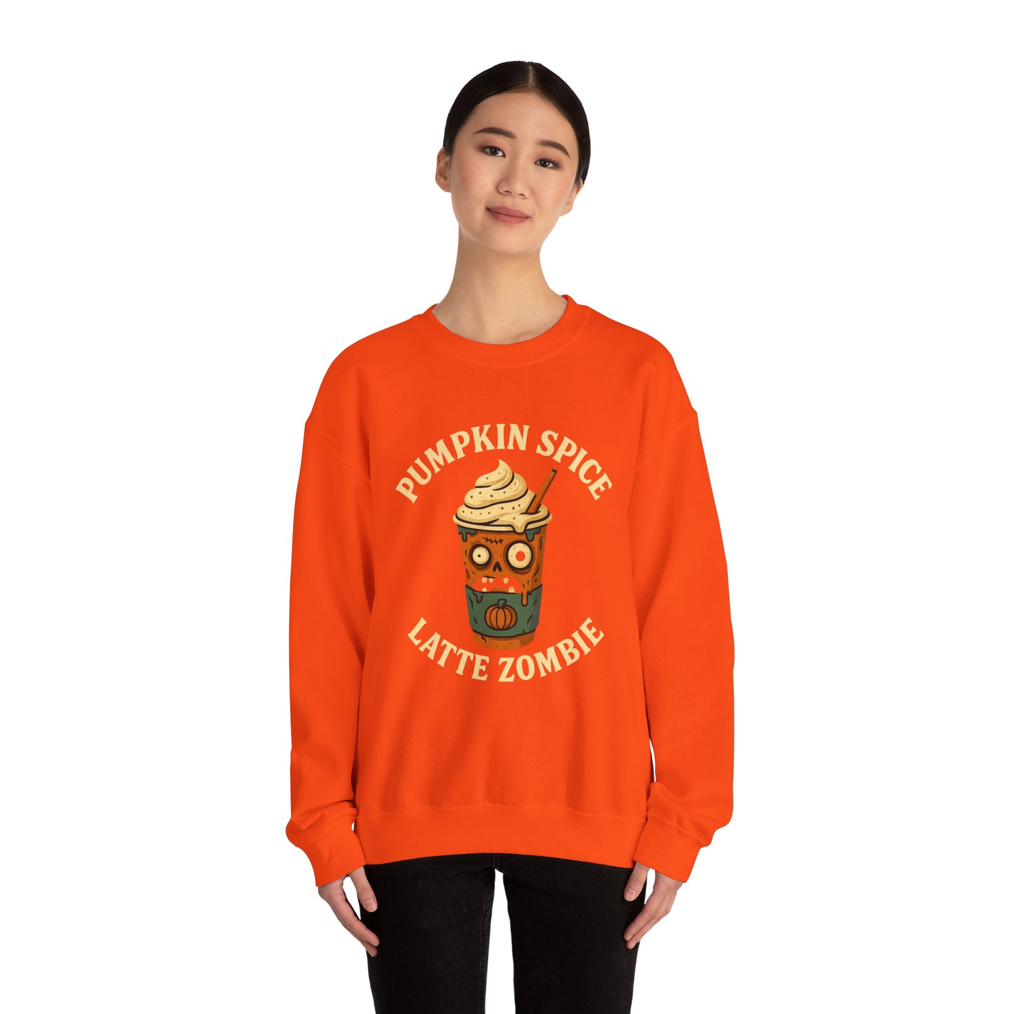 Pumpkin Spice Zombie Sweatshirt