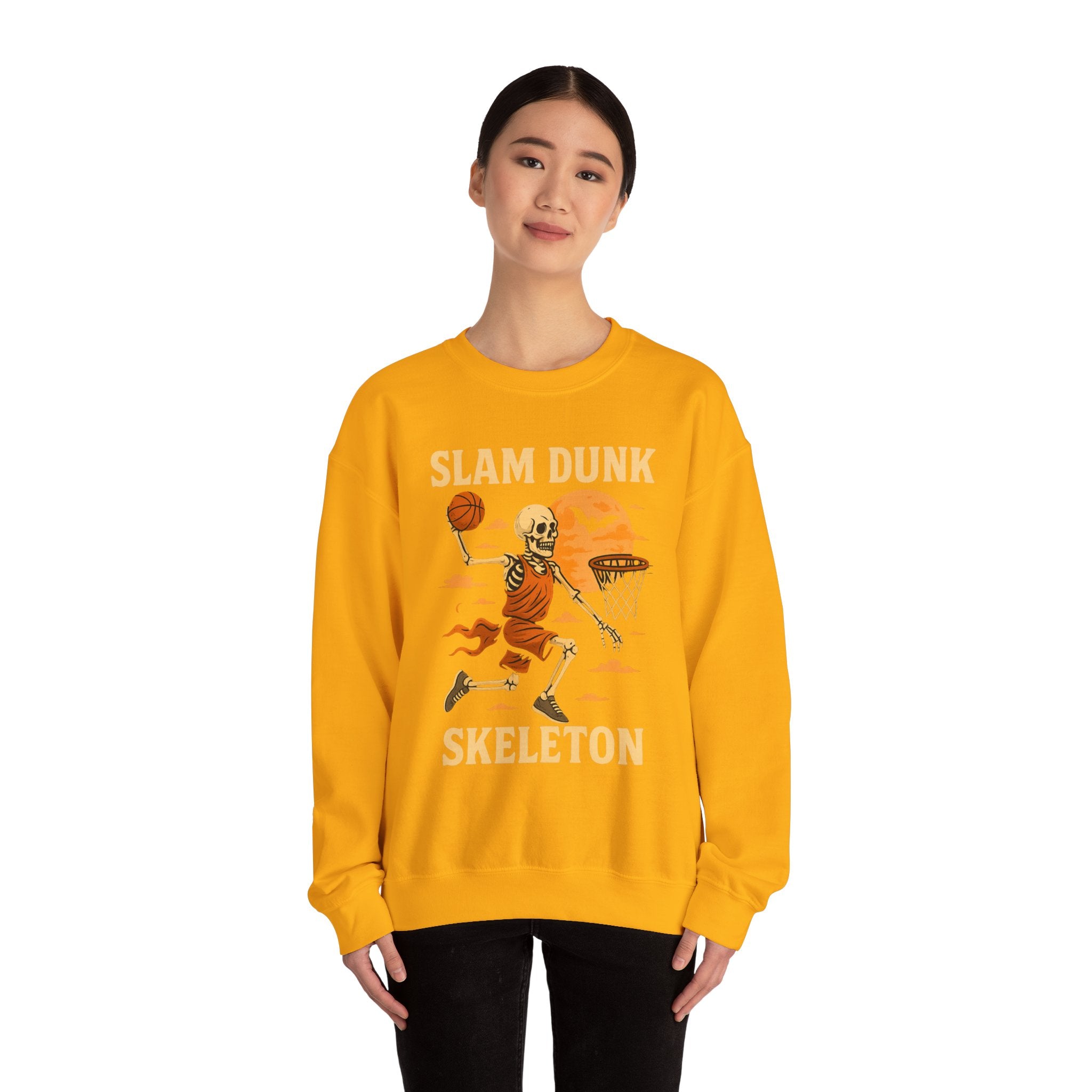 Skeleton Basketball dunk Sweatshirt