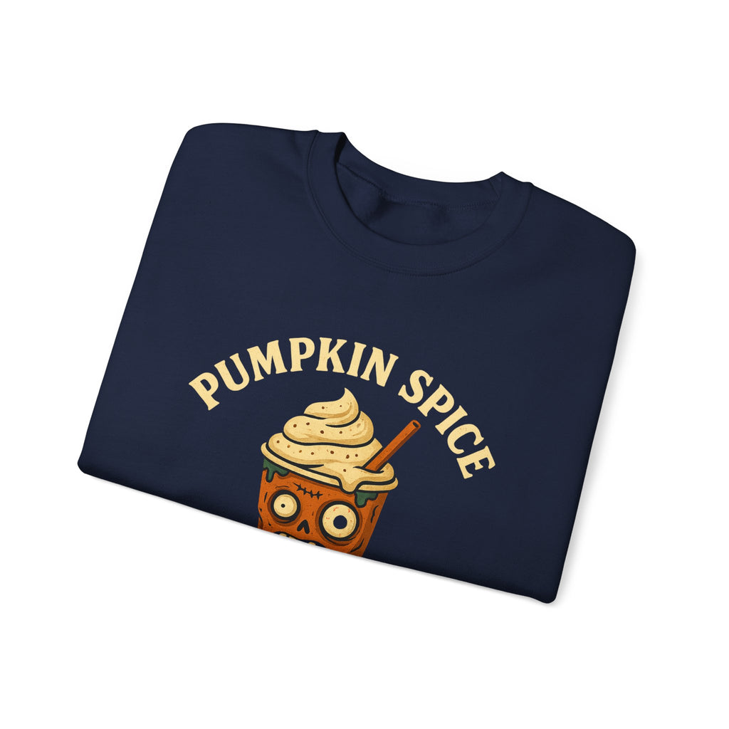 Pumpkin Spice Zombie Sweatshirt