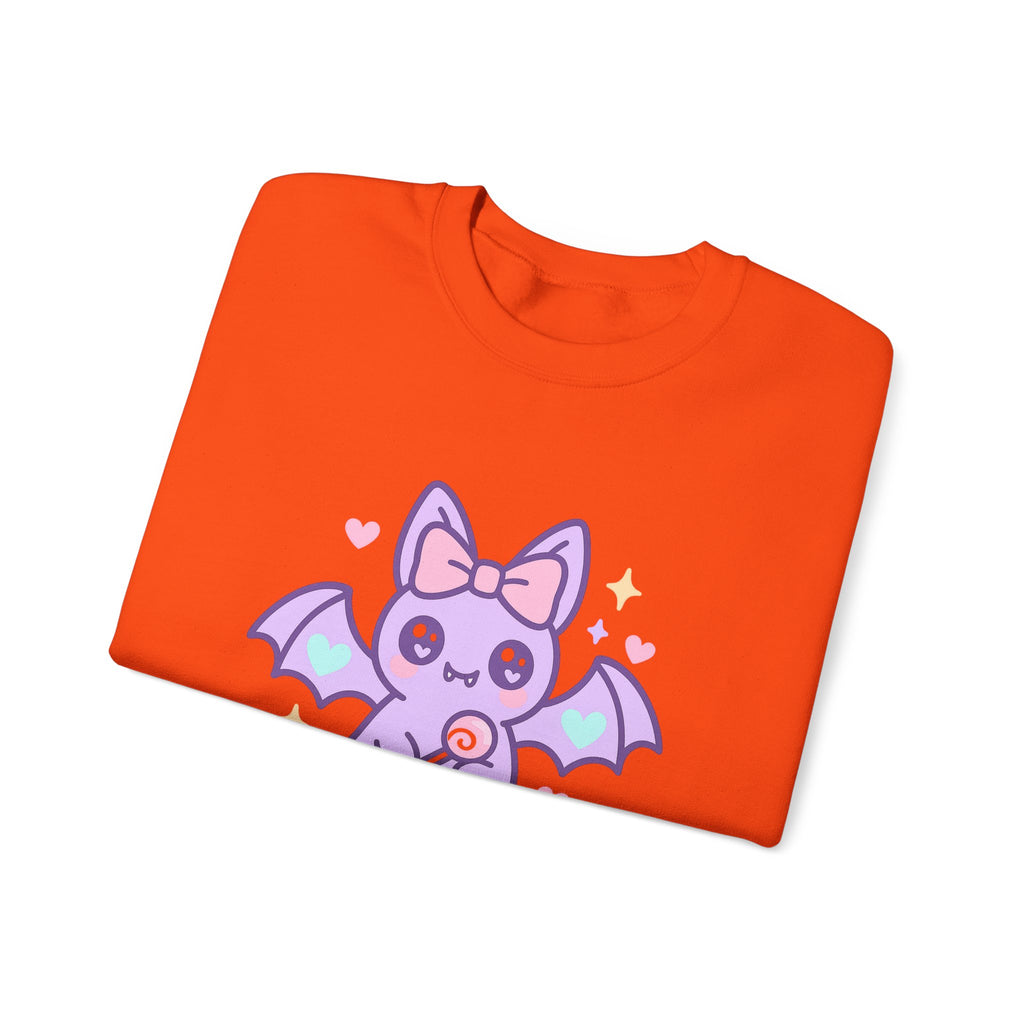Kawaii Bat Halloween Sweatshirt