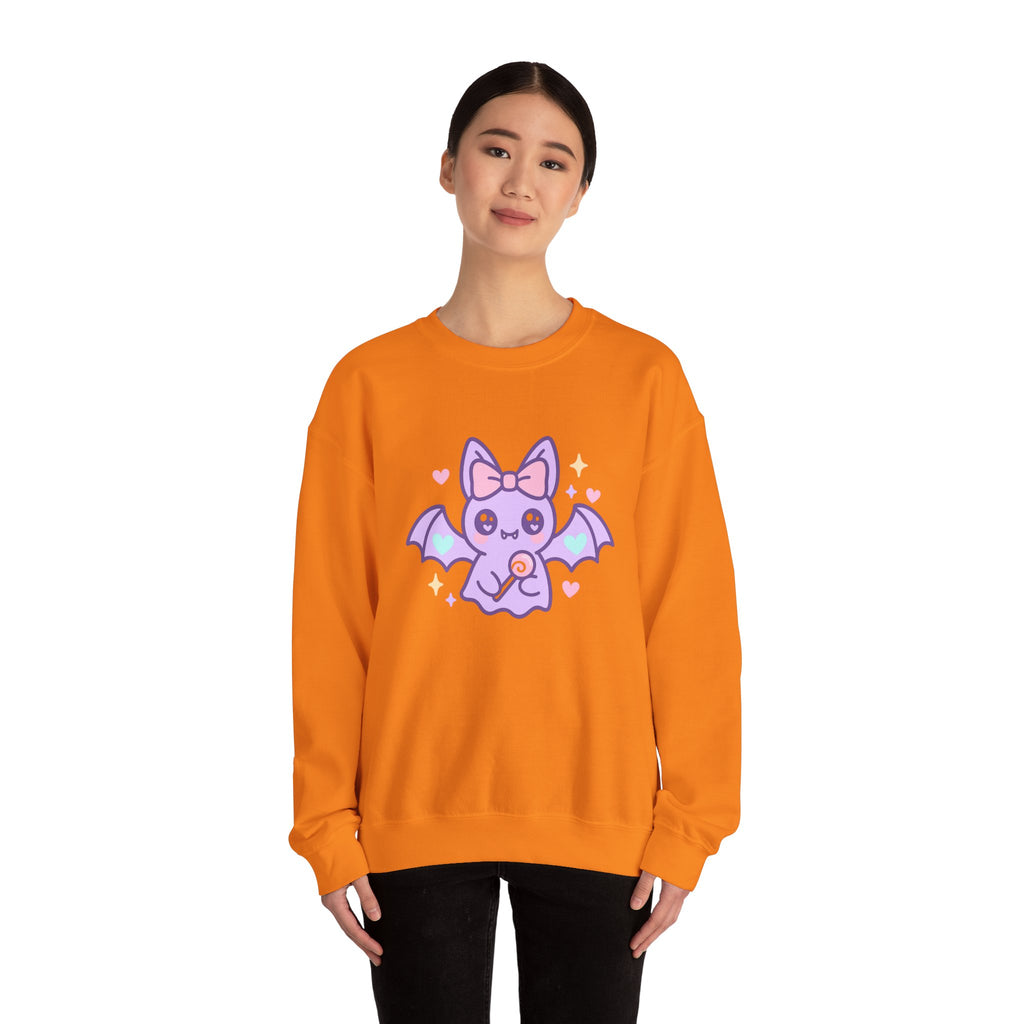 Kawaii Bat Halloween Sweatshirt