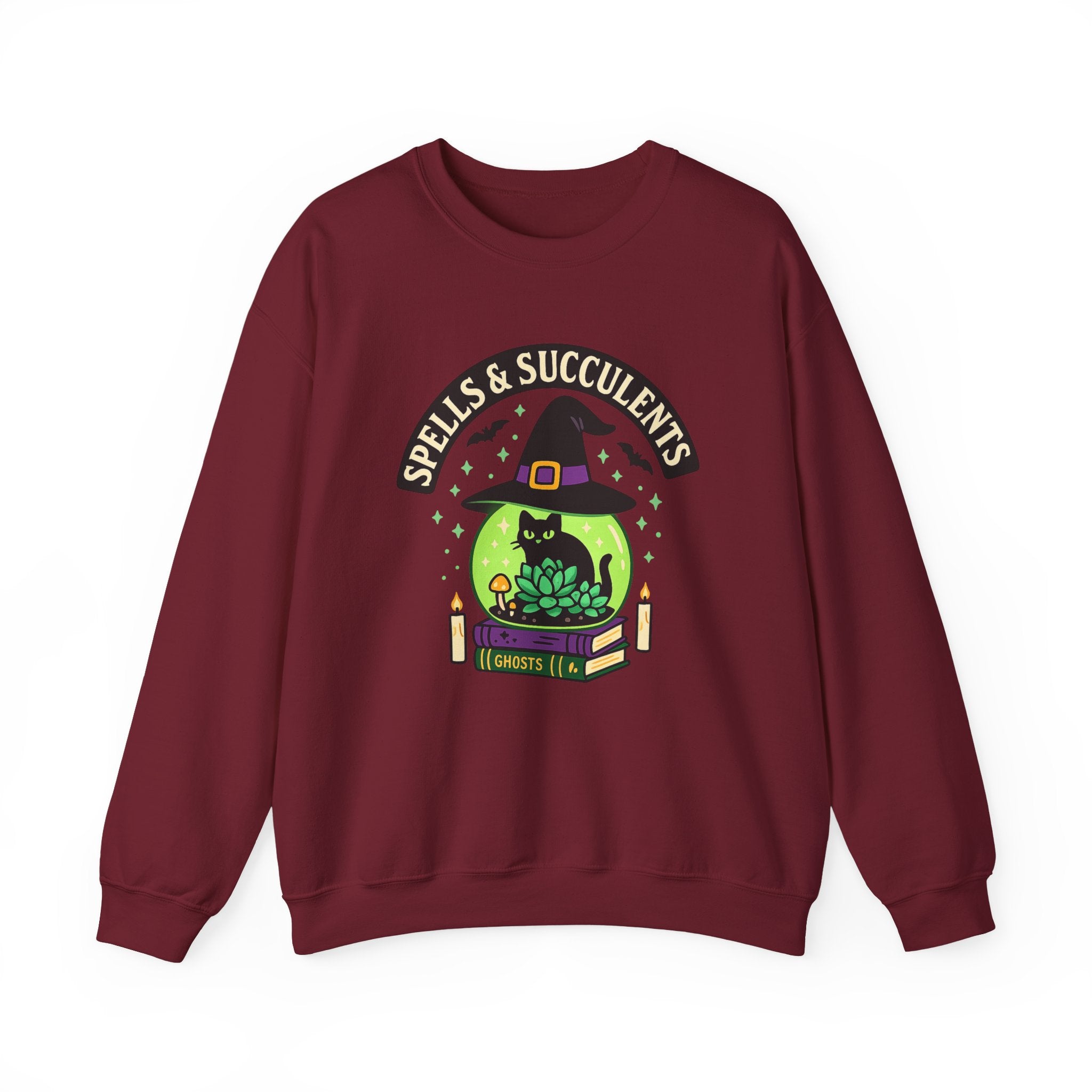 Witch's Hat and Succulent Magic Sweatshirt