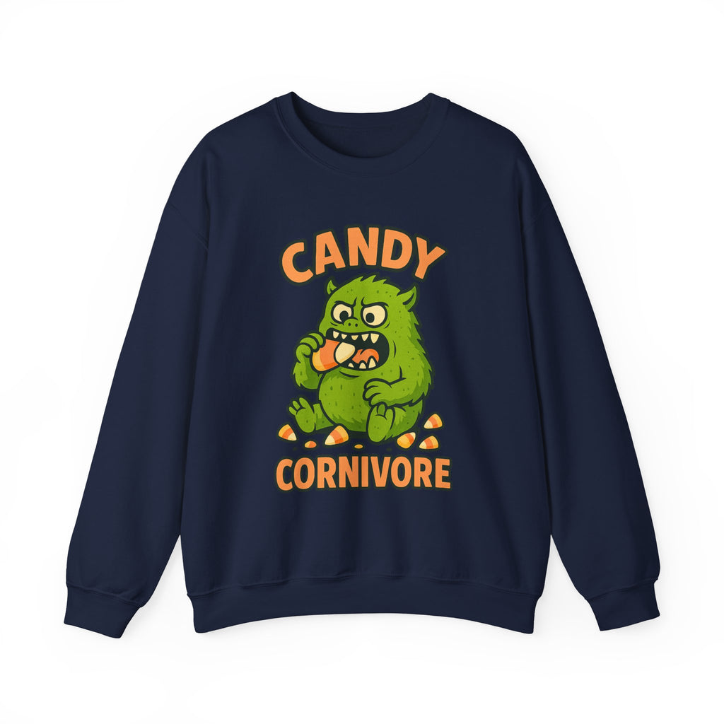 Candy Corn Monster Munching Delight Sweatshirt
