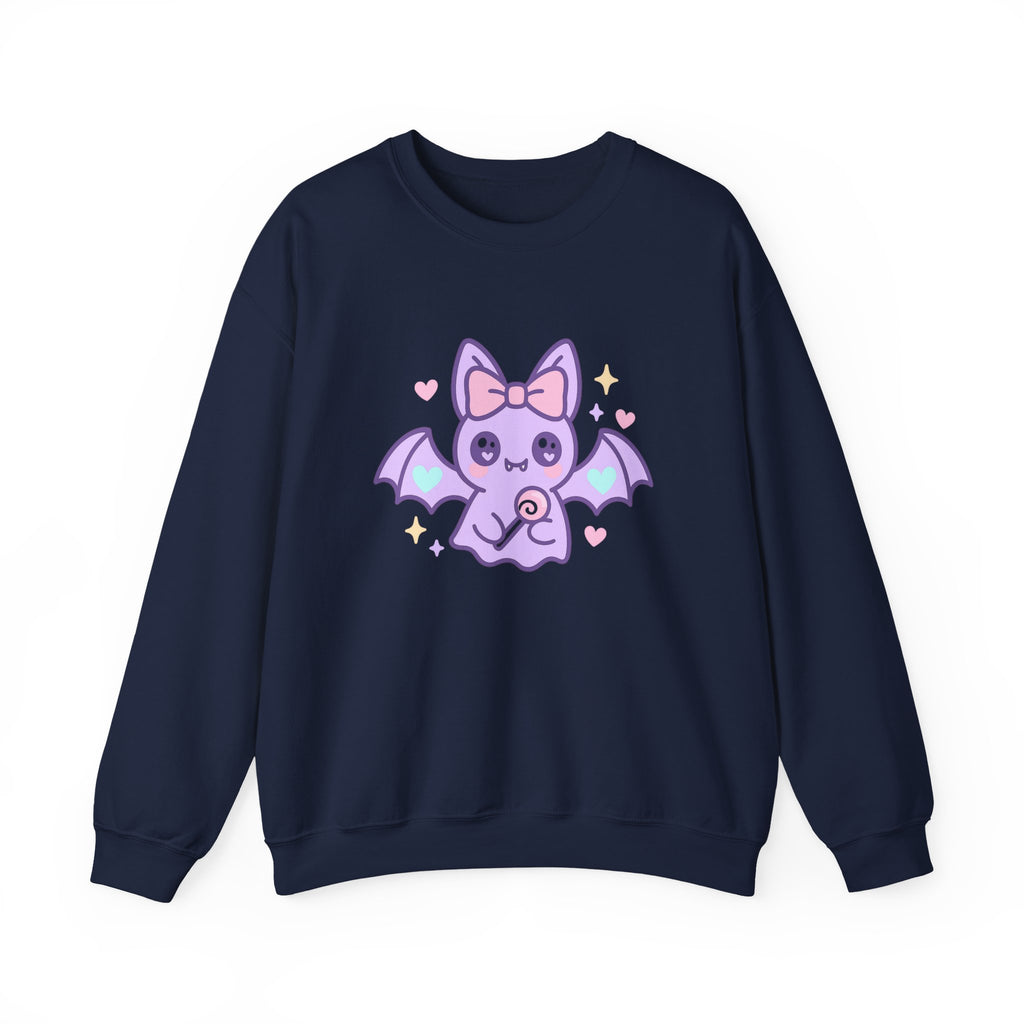Kawaii Bat Halloween Sweatshirt