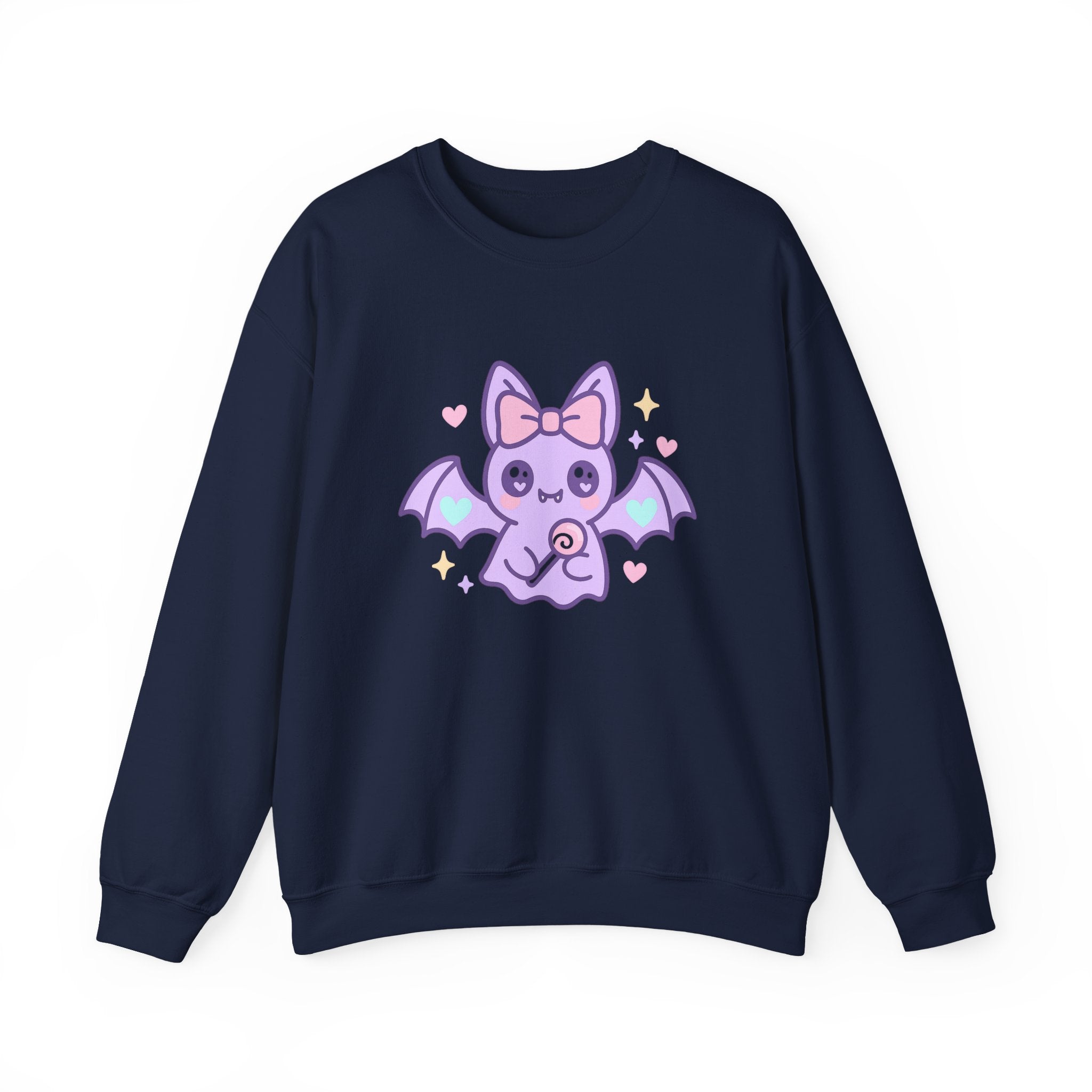 Kawaii Bat Halloween Sweatshirt