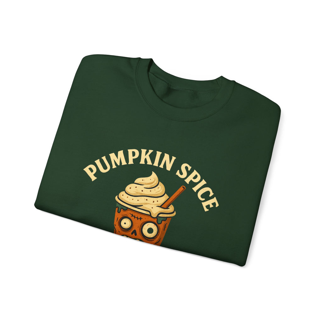Pumpkin Spice Zombie Sweatshirt