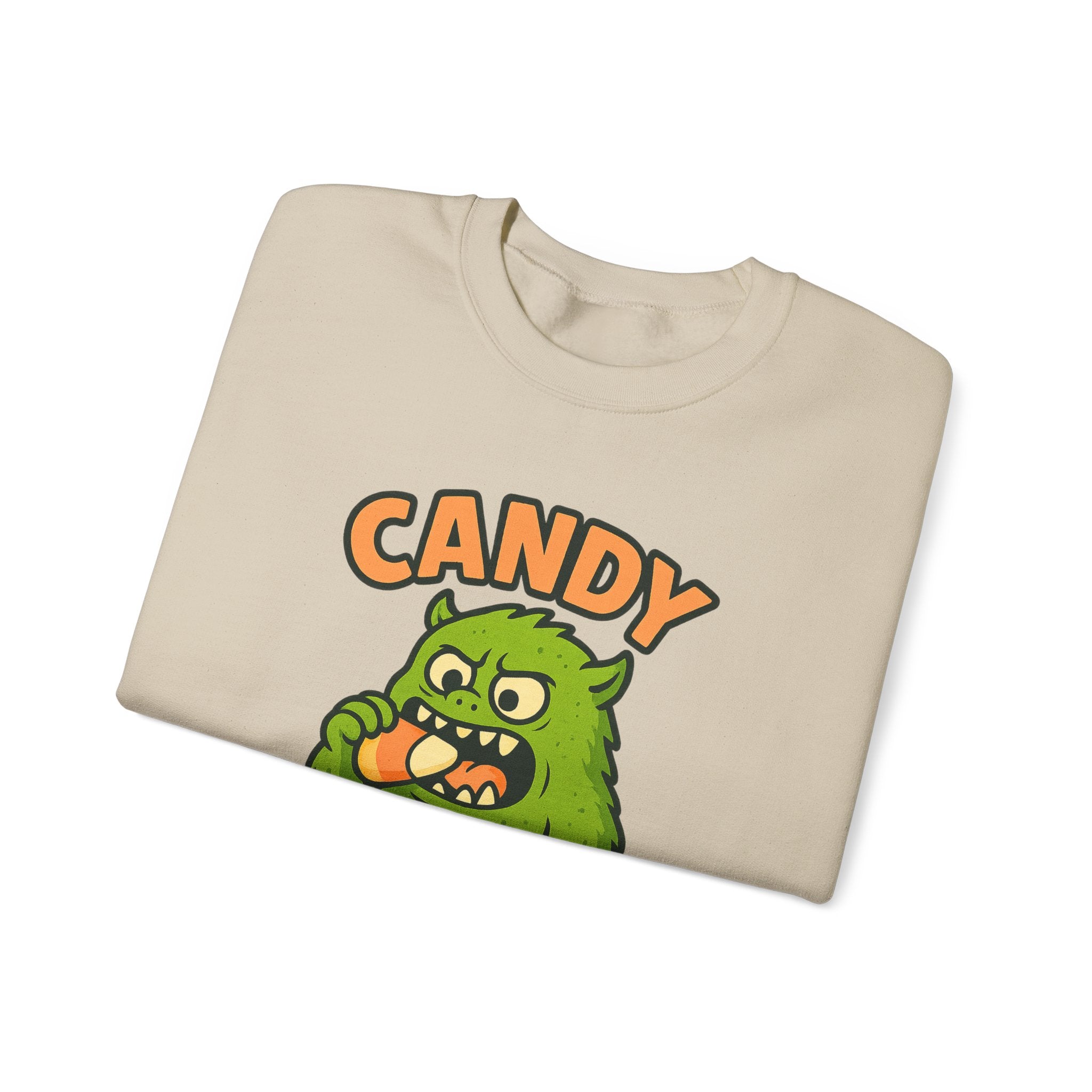 Candy Corn Monster Munching Delight Sweatshirt