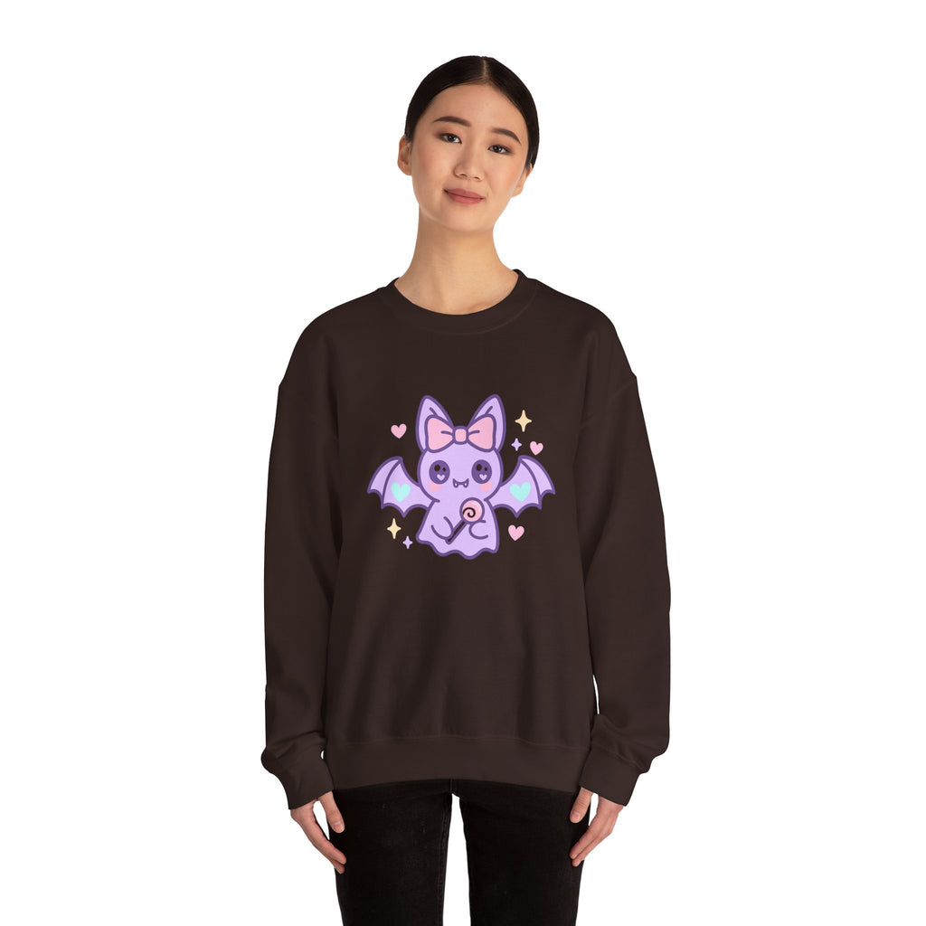 Kawaii Bat Halloween Sweatshirt
