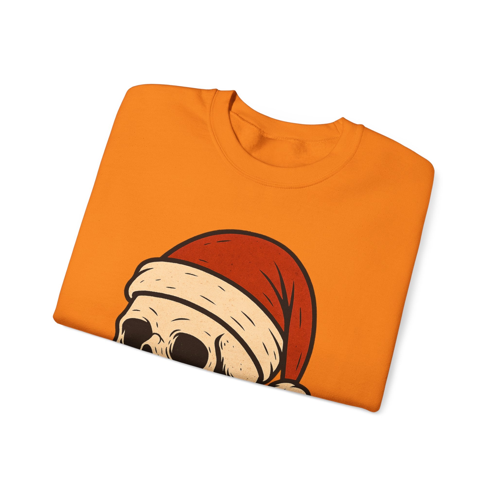 Skull with Santa Hat Sweatshirt