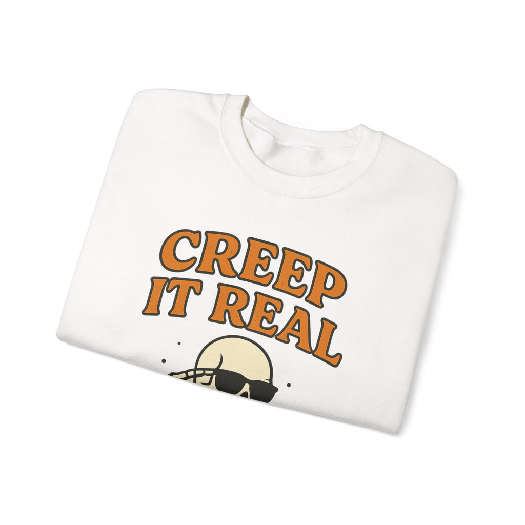 Skeleton Style Halloween Sweatshirt