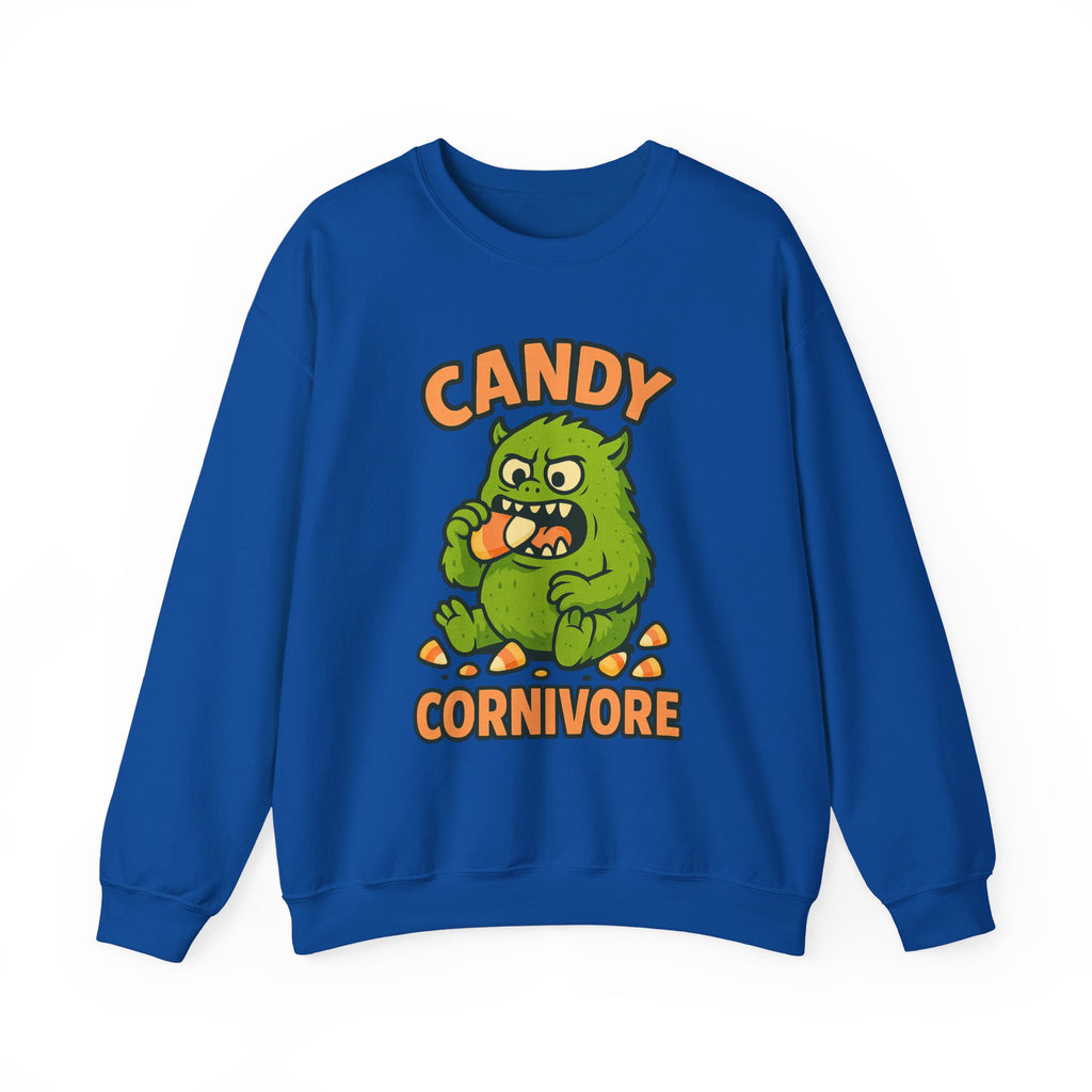 Candy Corn Monster Munching Delight Sweatshirt