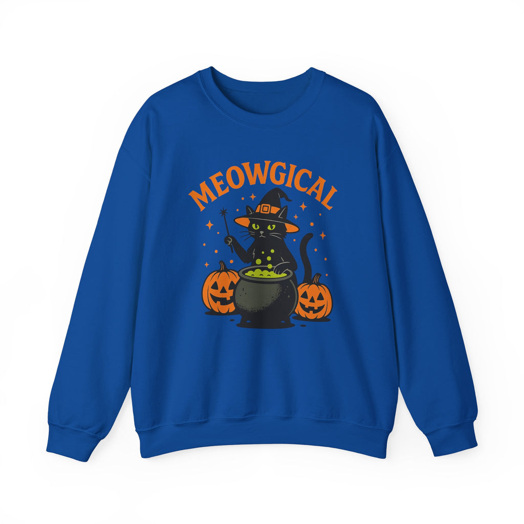 Meowgical Cat Cauldron Sweatshirt