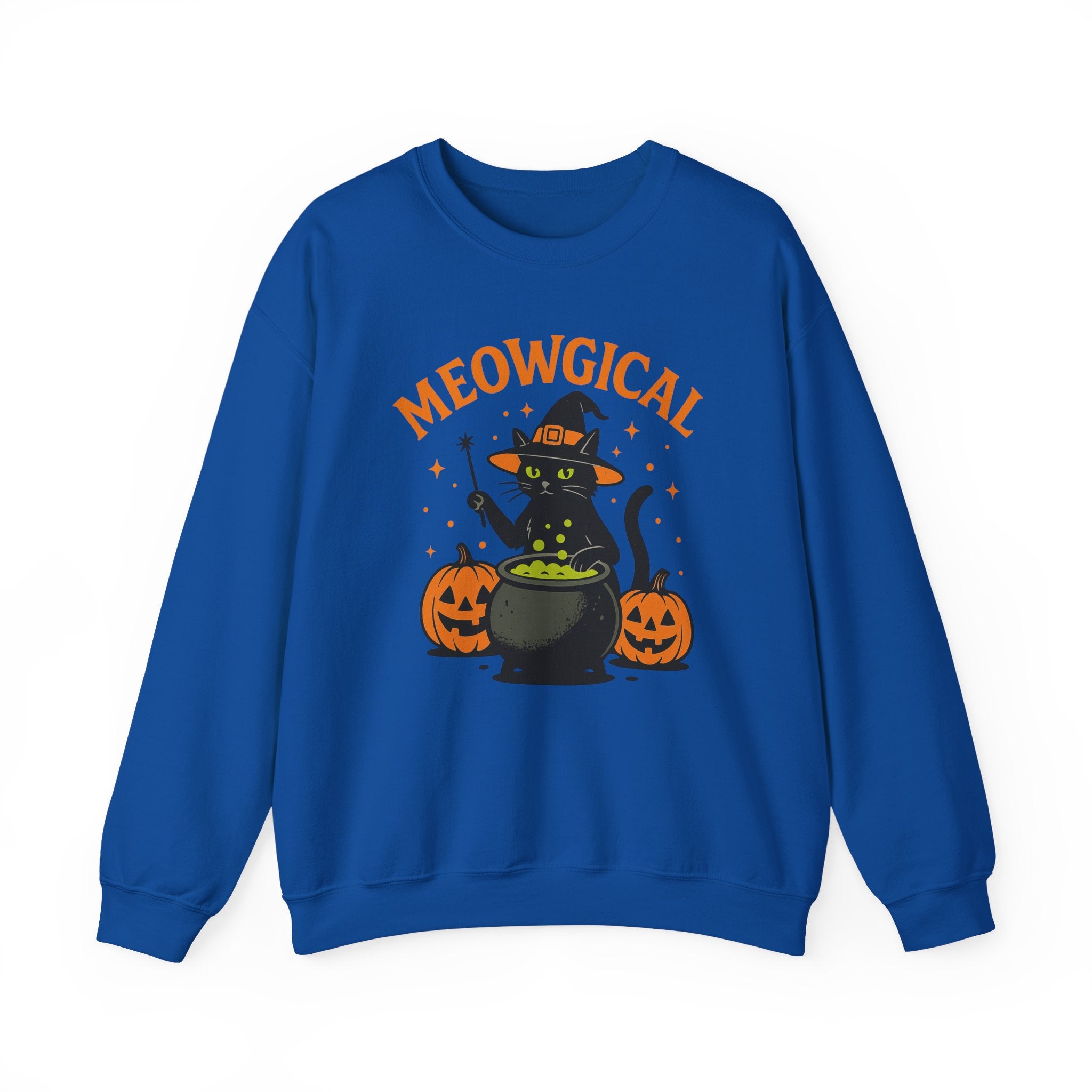 Meowgical Cat Cauldron Sweatshirt