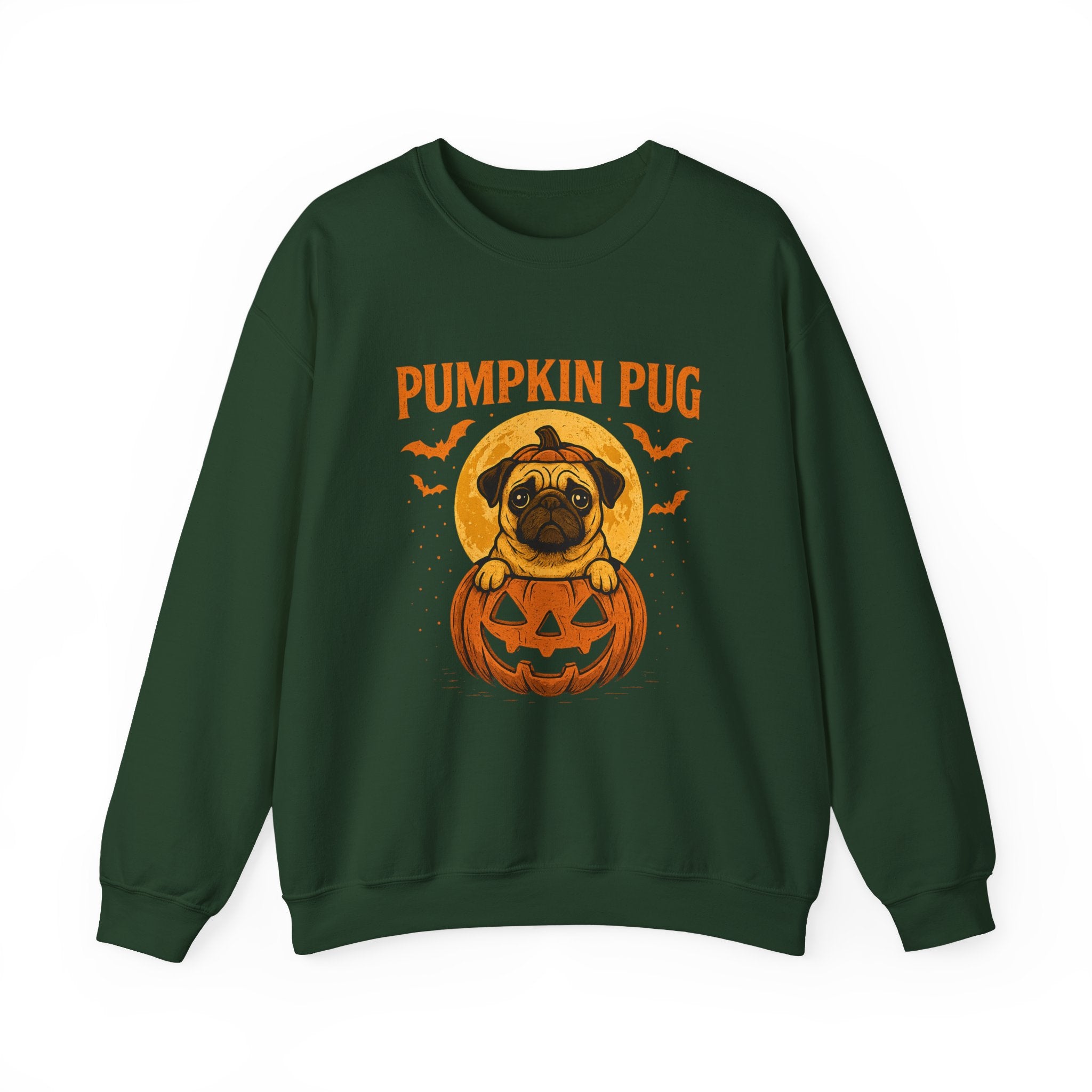 Pug Pumpkin Night Dog Sweatshirt