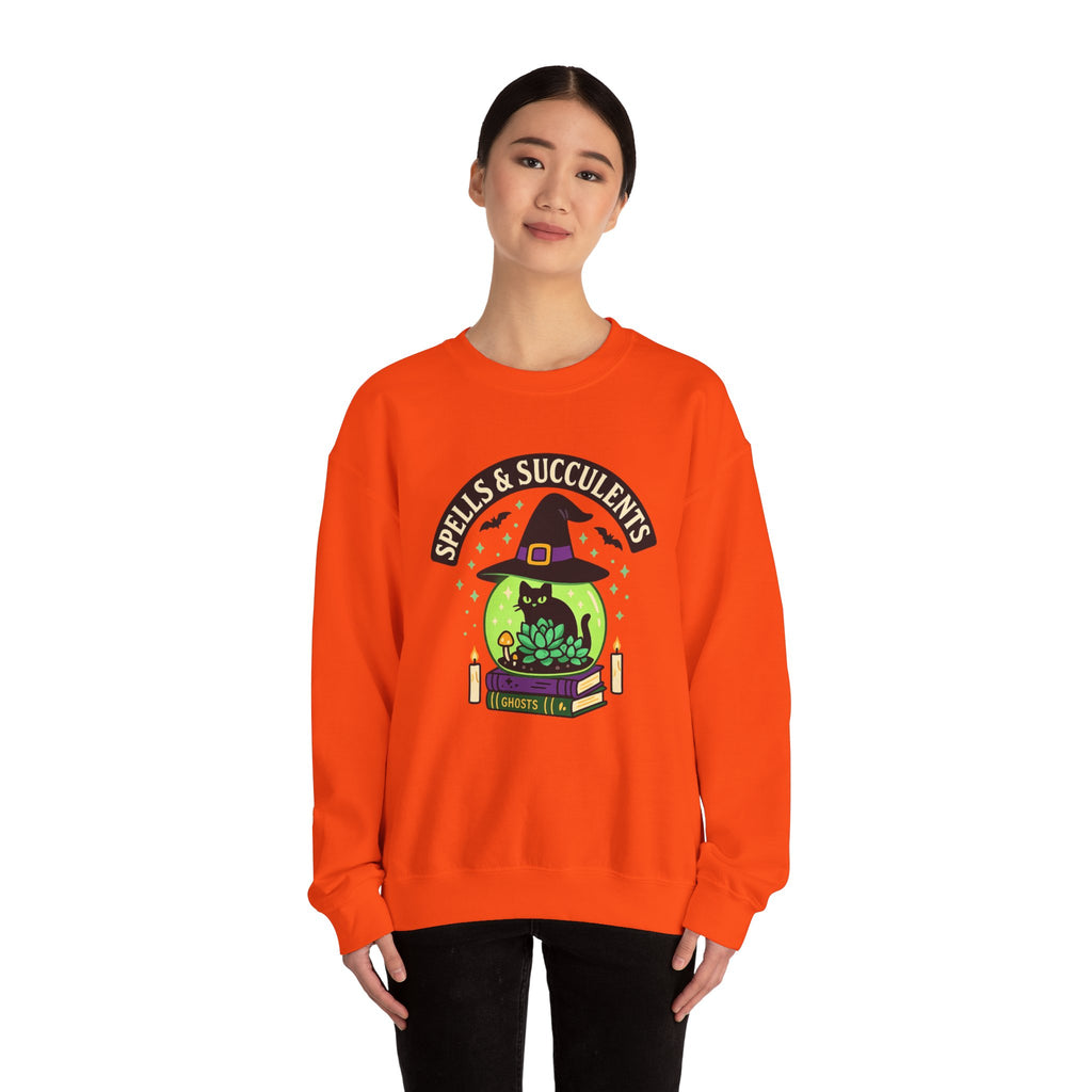 Witch's Hat and Succulent Magic Sweatshirt