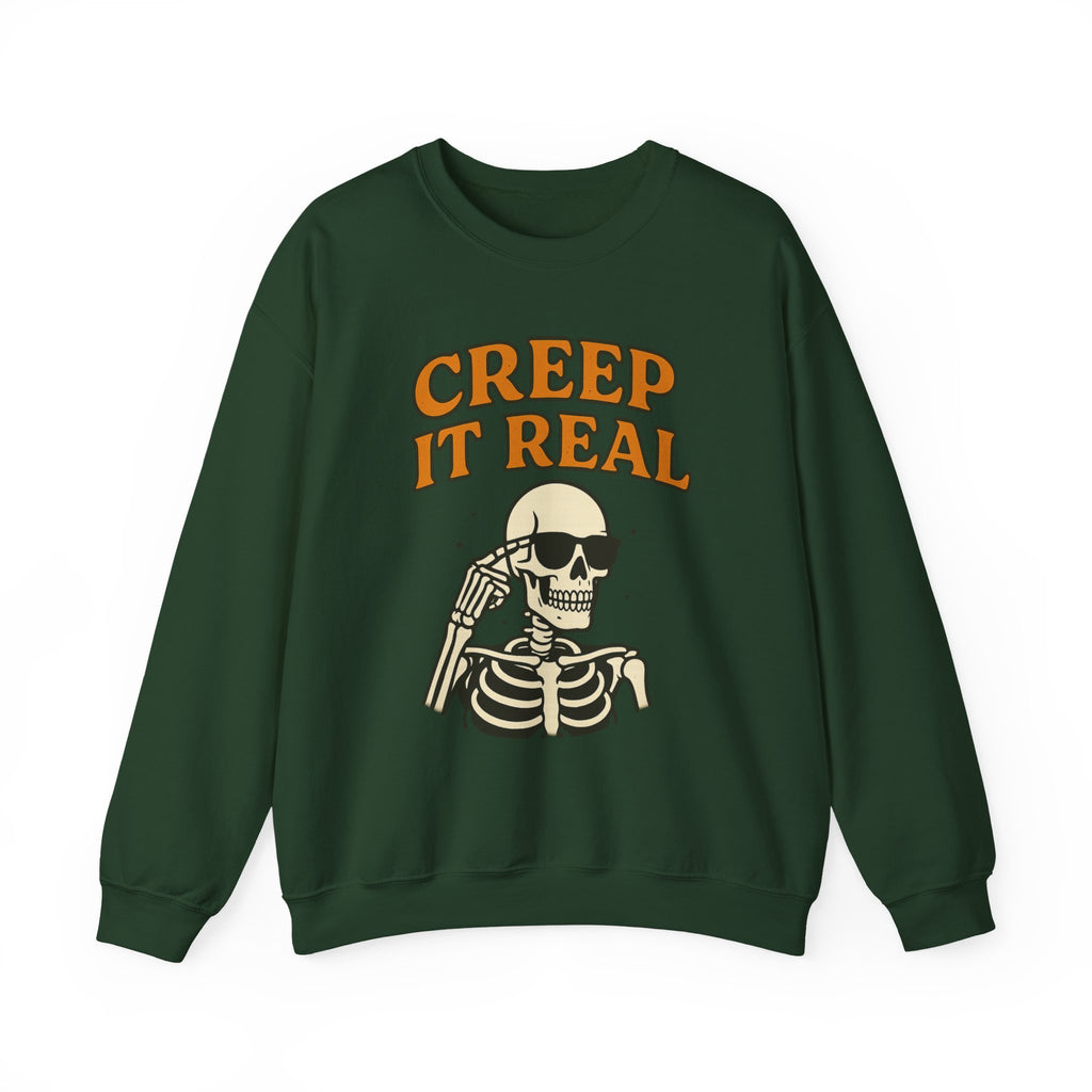 Skeleton Style Halloween Sweatshirt