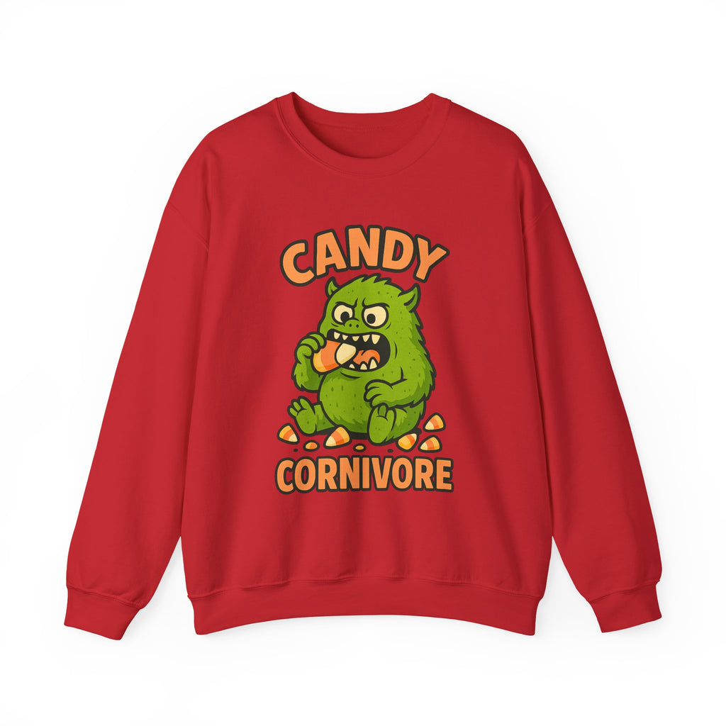 Candy Corn Monster Munching Delight Sweatshirt