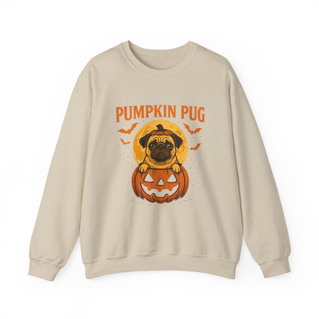 Pug Pumpkin Night Dog Sweatshirt
