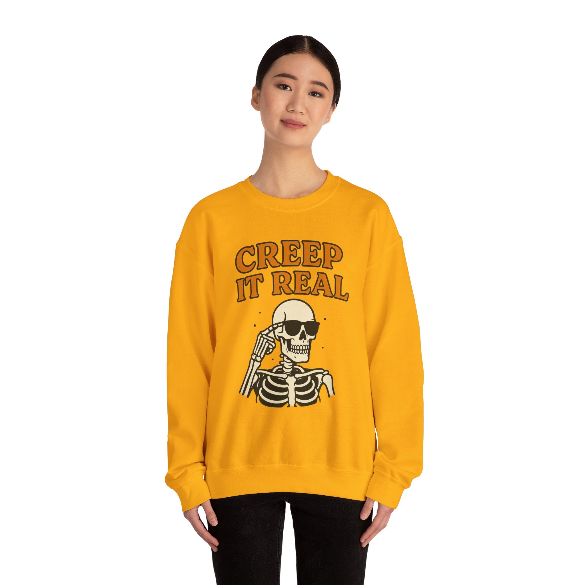 Skeleton Style Halloween Sweatshirt