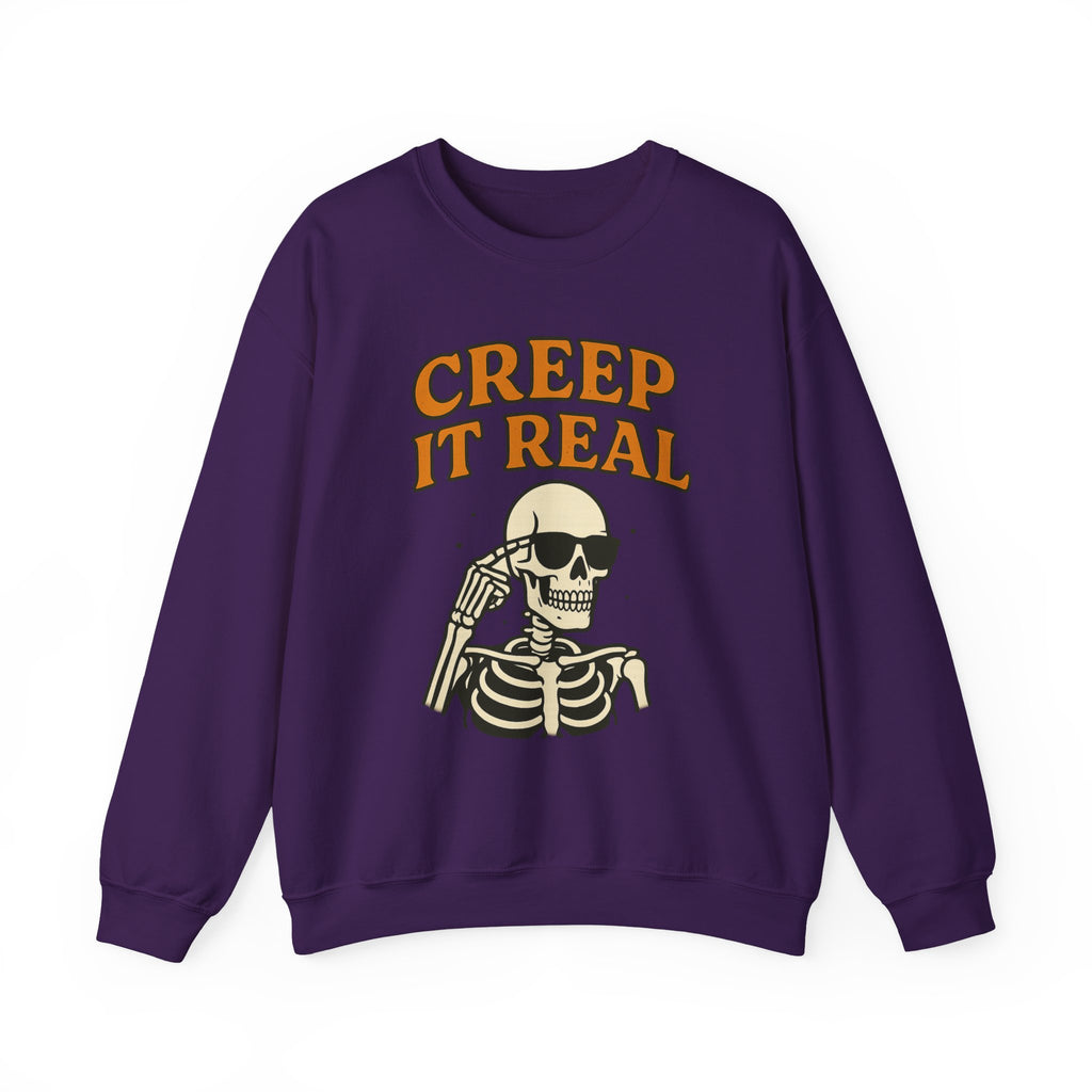 Skeleton Style Halloween Sweatshirt