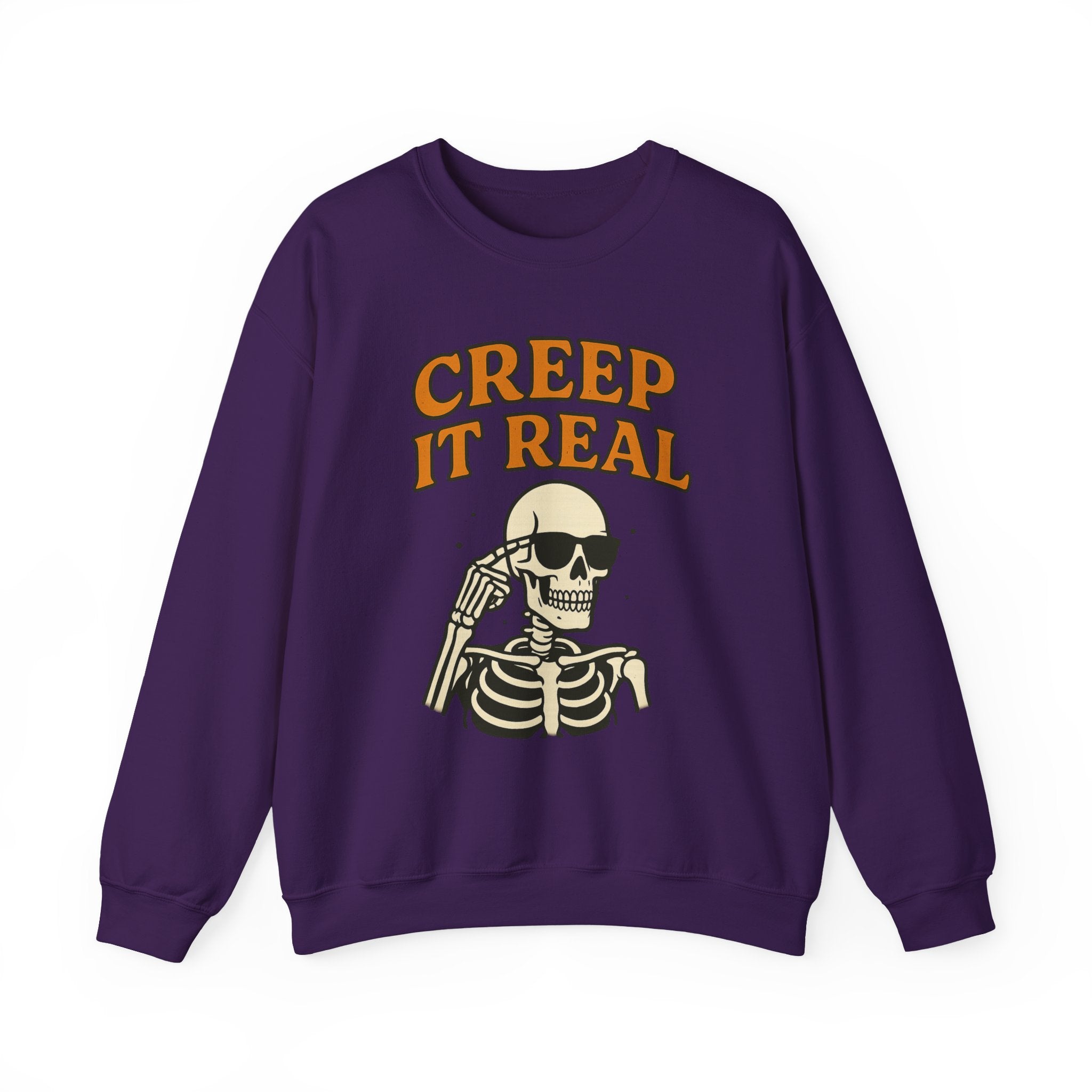 Skeleton Style Halloween Sweatshirt