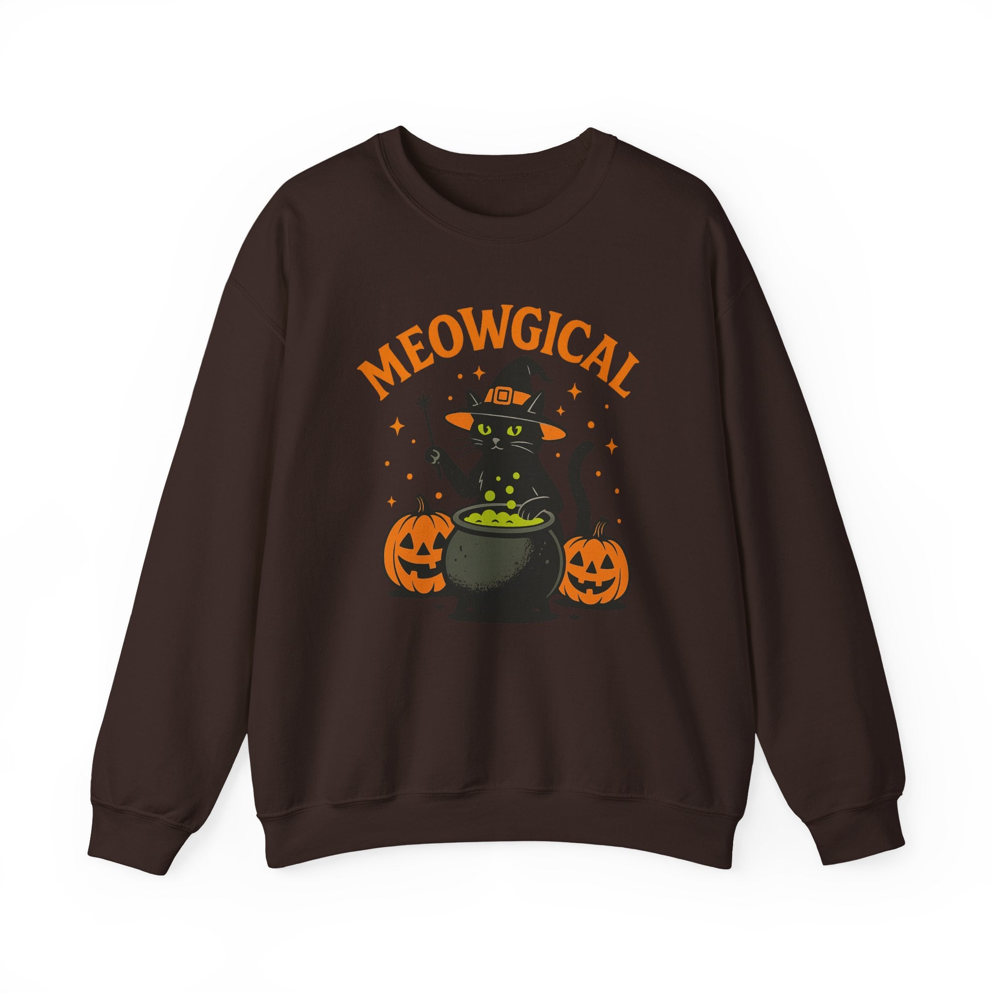 Meowgical Cat Cauldron Sweatshirt