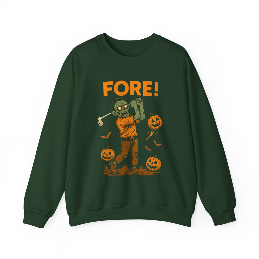 Zombie Golfer Halloween Sweatshirt