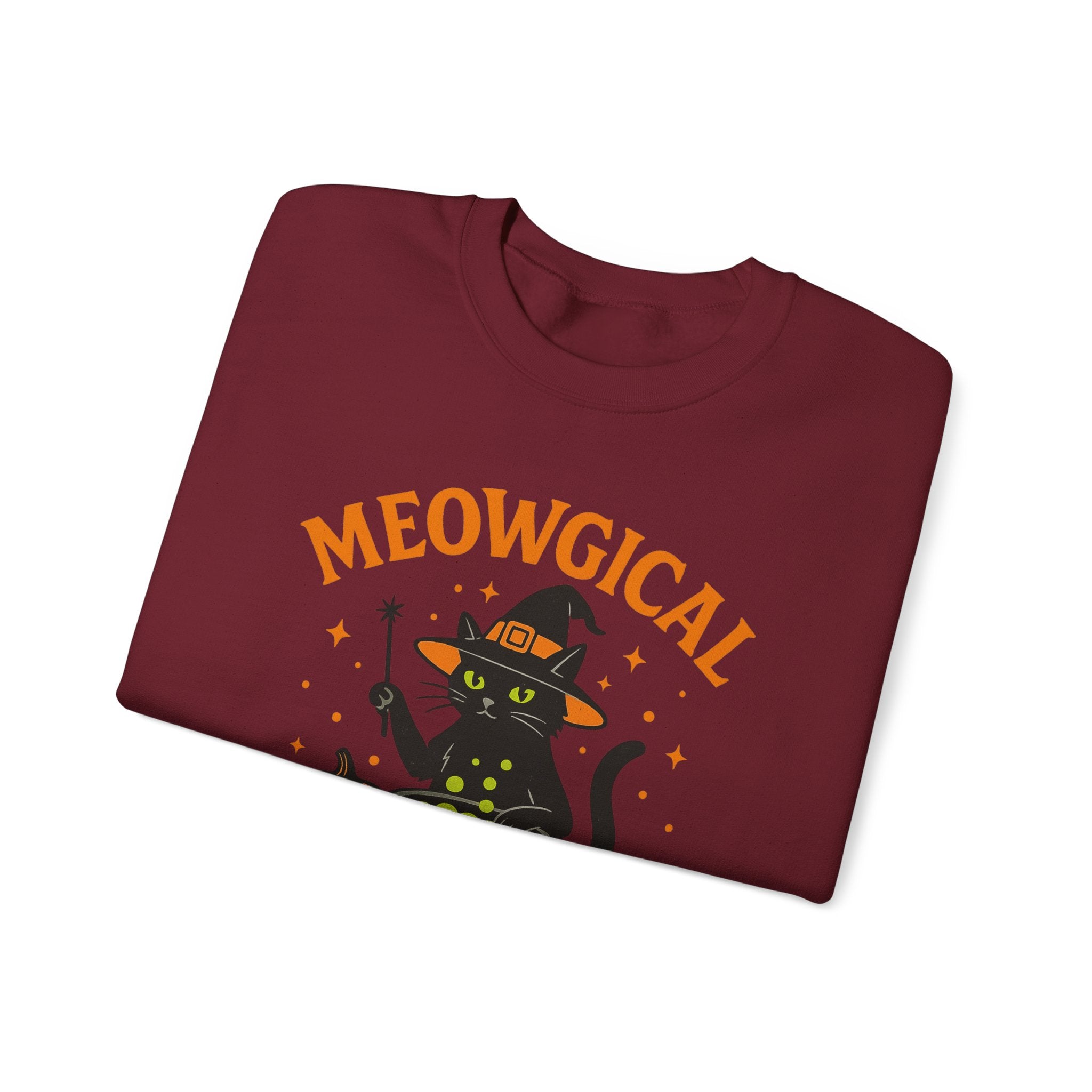 Meowgical Cat Cauldron Sweatshirt