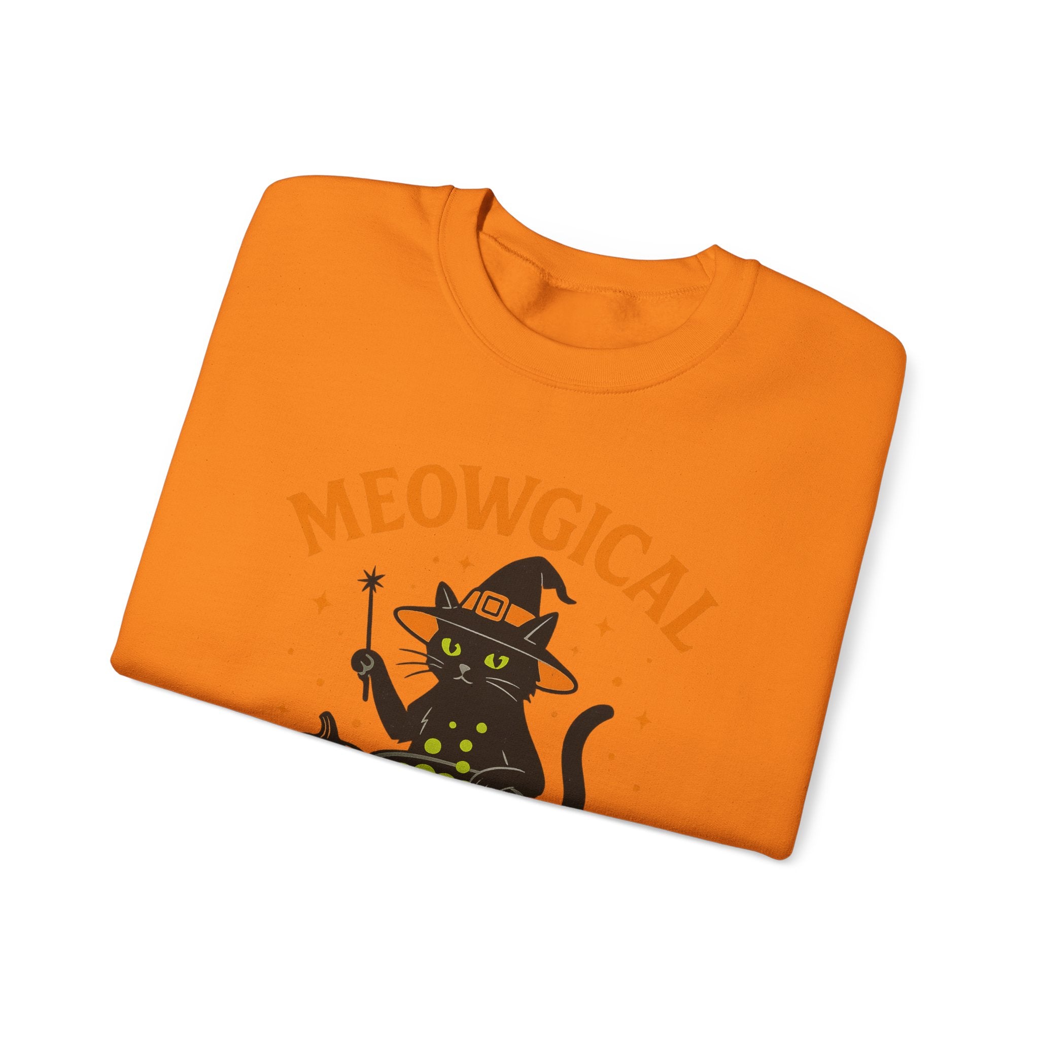 Meowgical Cat Cauldron Sweatshirt
