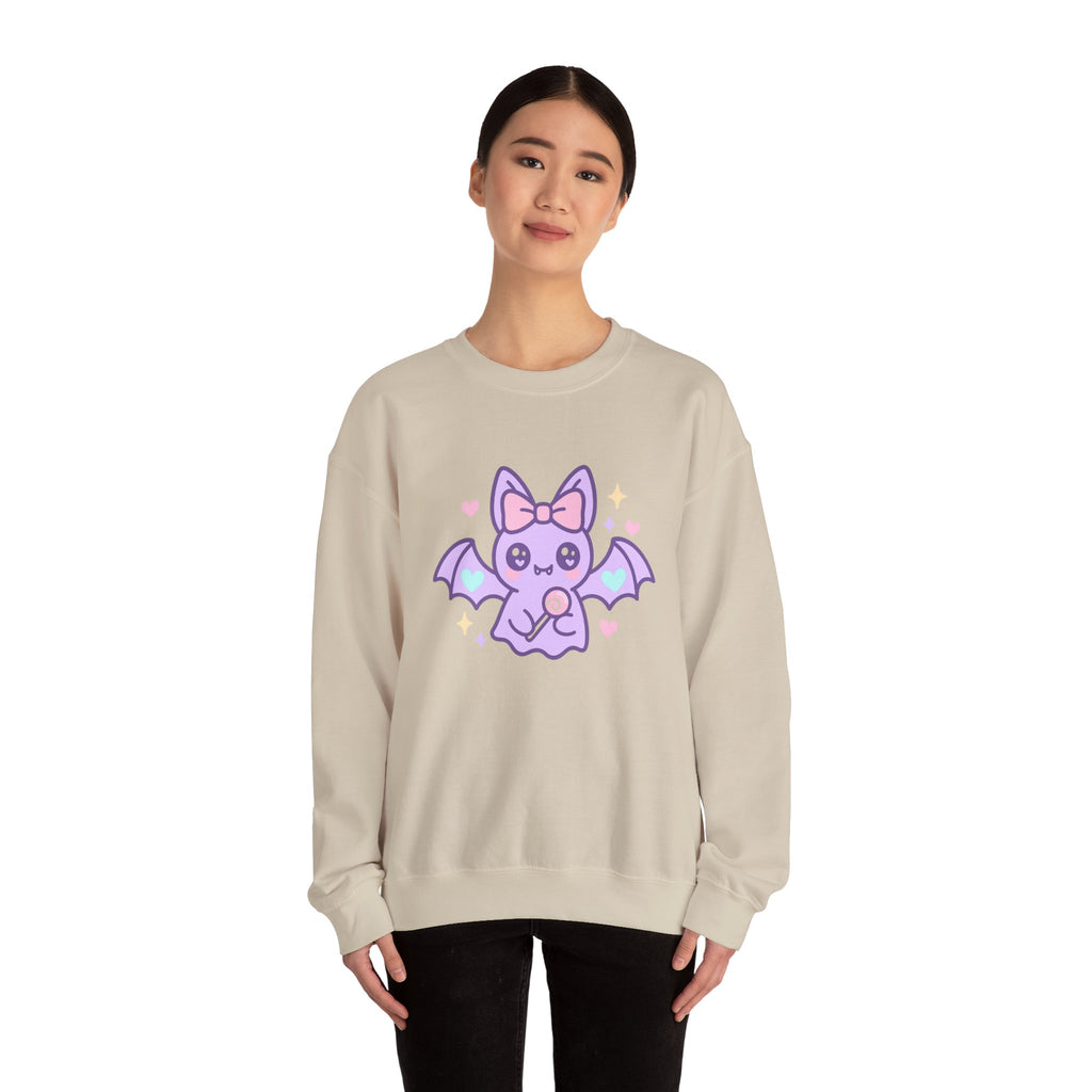 Kawaii Bat Halloween Sweatshirt