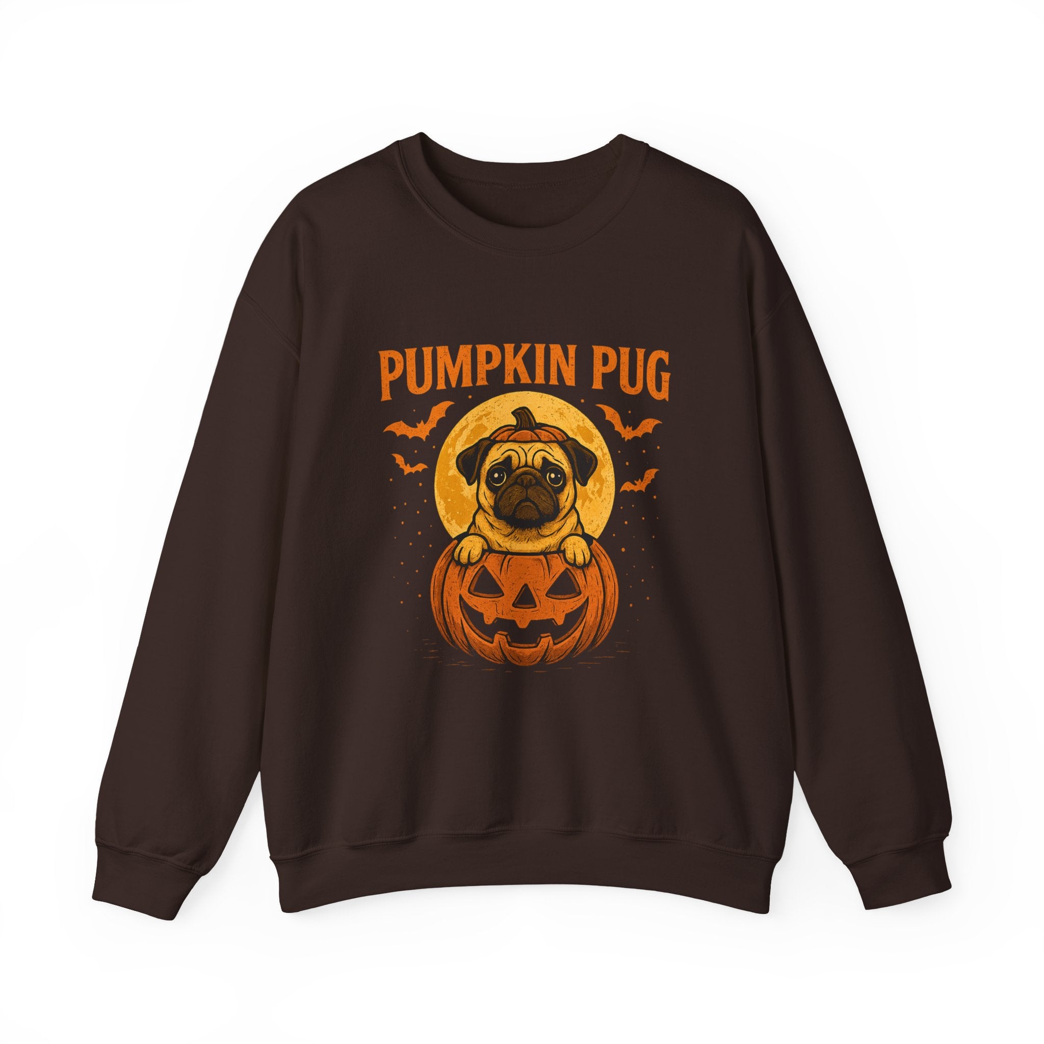 Pug Pumpkin Night Dog Sweatshirt