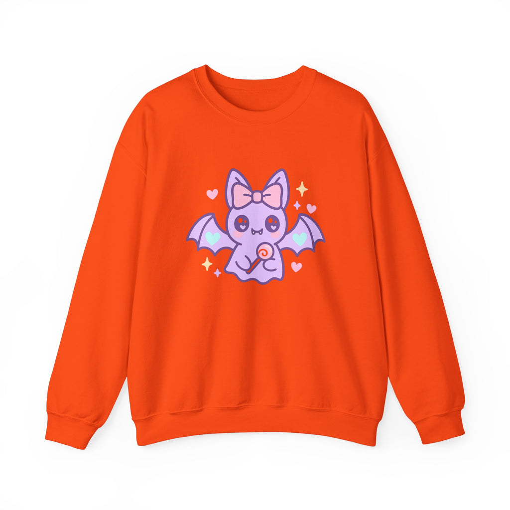 Kawaii Bat Halloween Sweatshirt