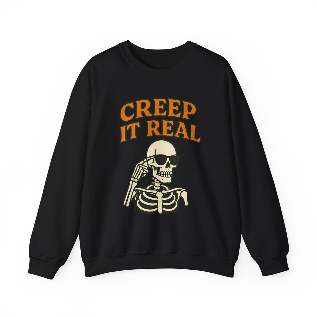 Skeleton Style Halloween Sweatshirt