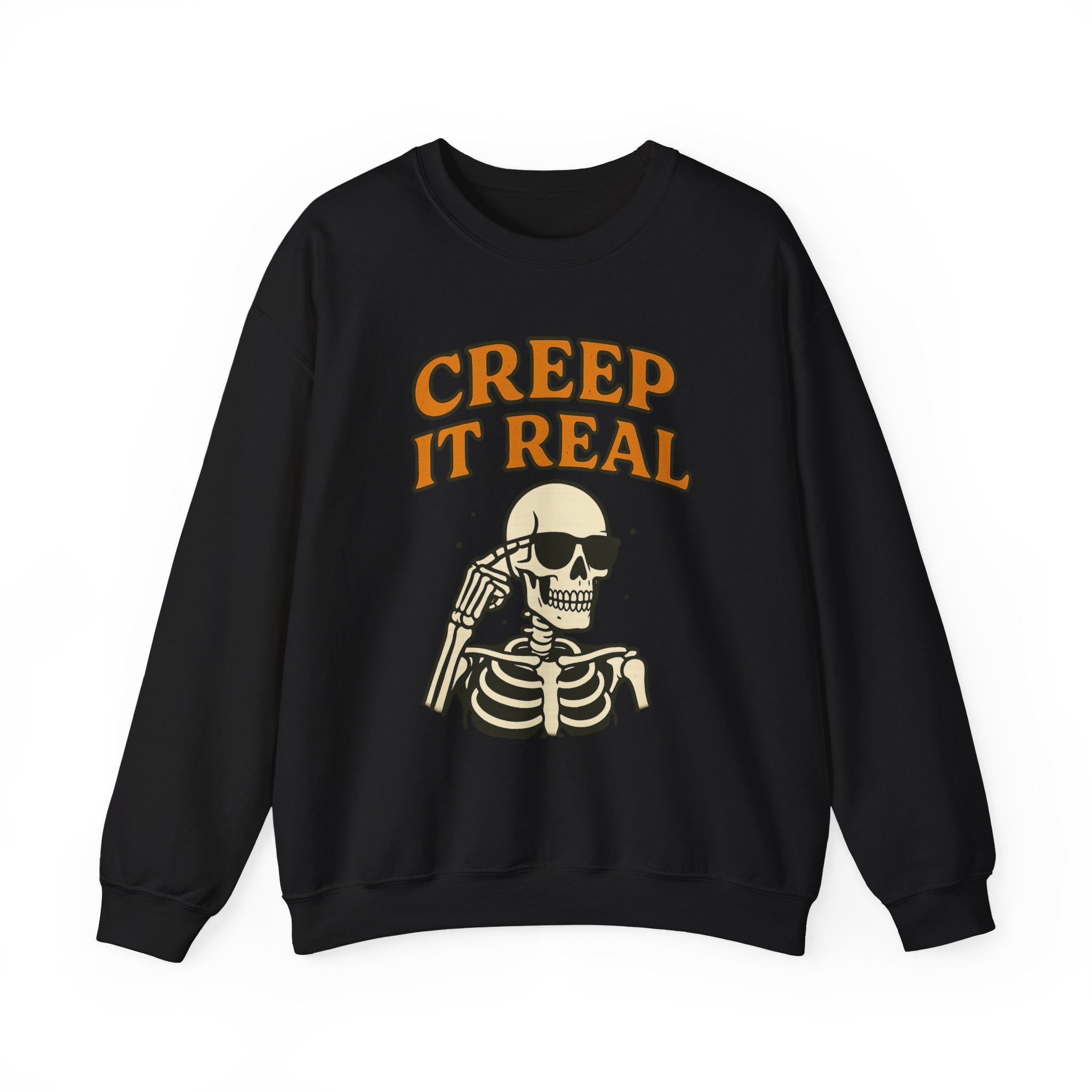Skeleton Style Halloween Sweatshirt