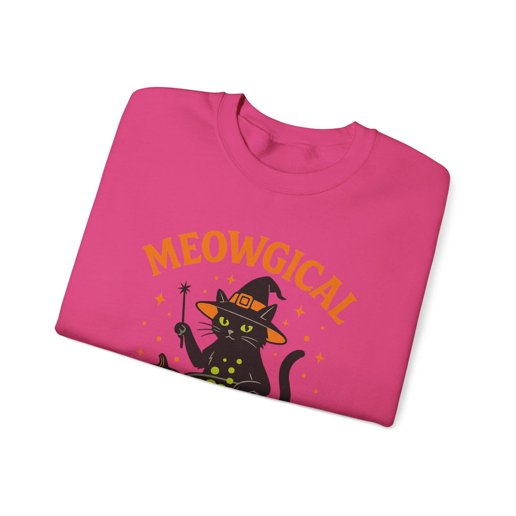 Meowgical Cat Cauldron Sweatshirt