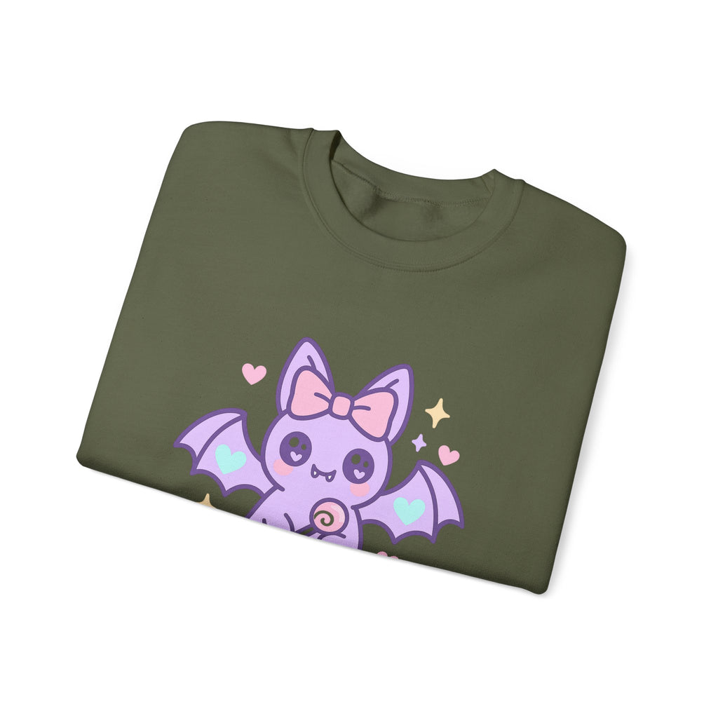 Kawaii Bat Halloween Sweatshirt
