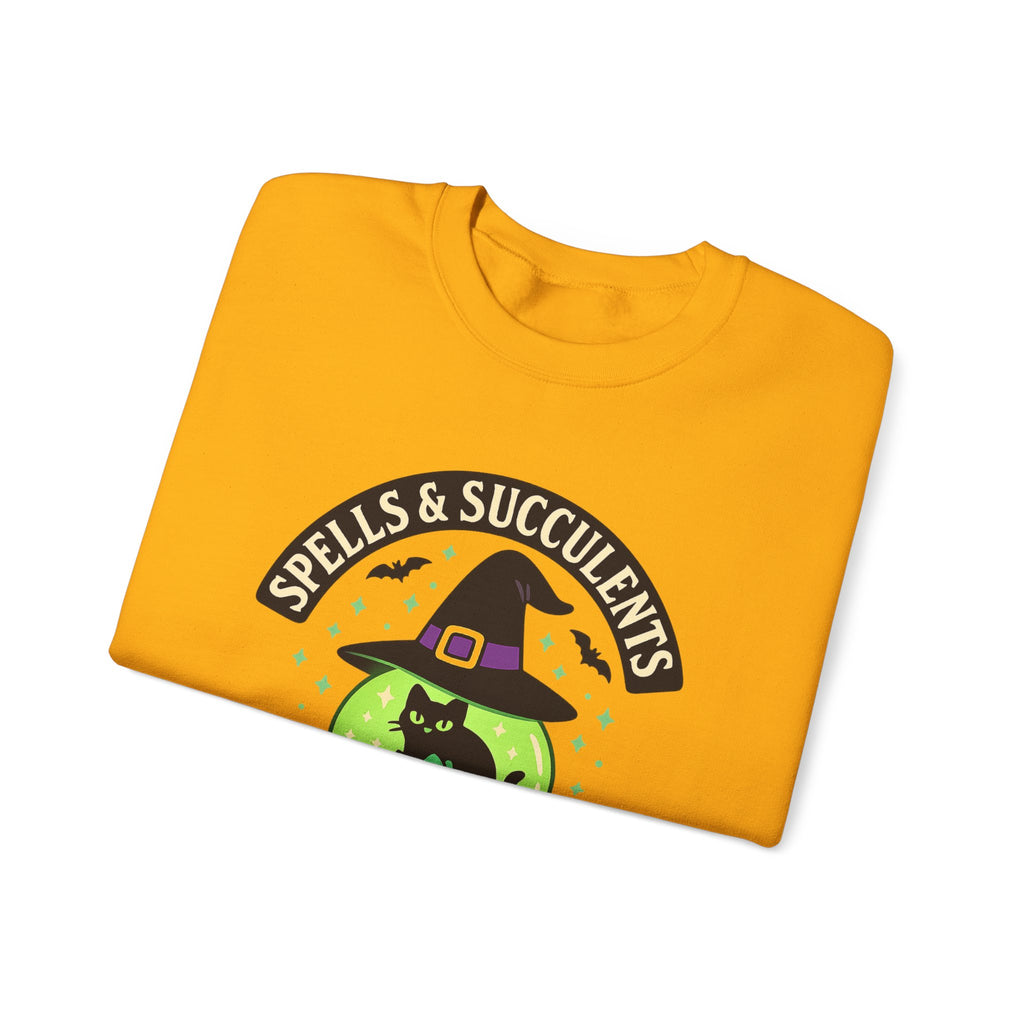 Witch's Hat and Succulent Magic Sweatshirt