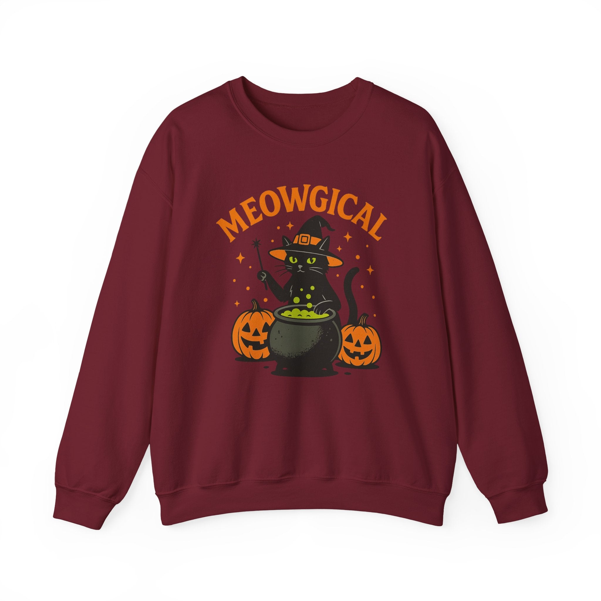 Meowgical Cat Cauldron Sweatshirt