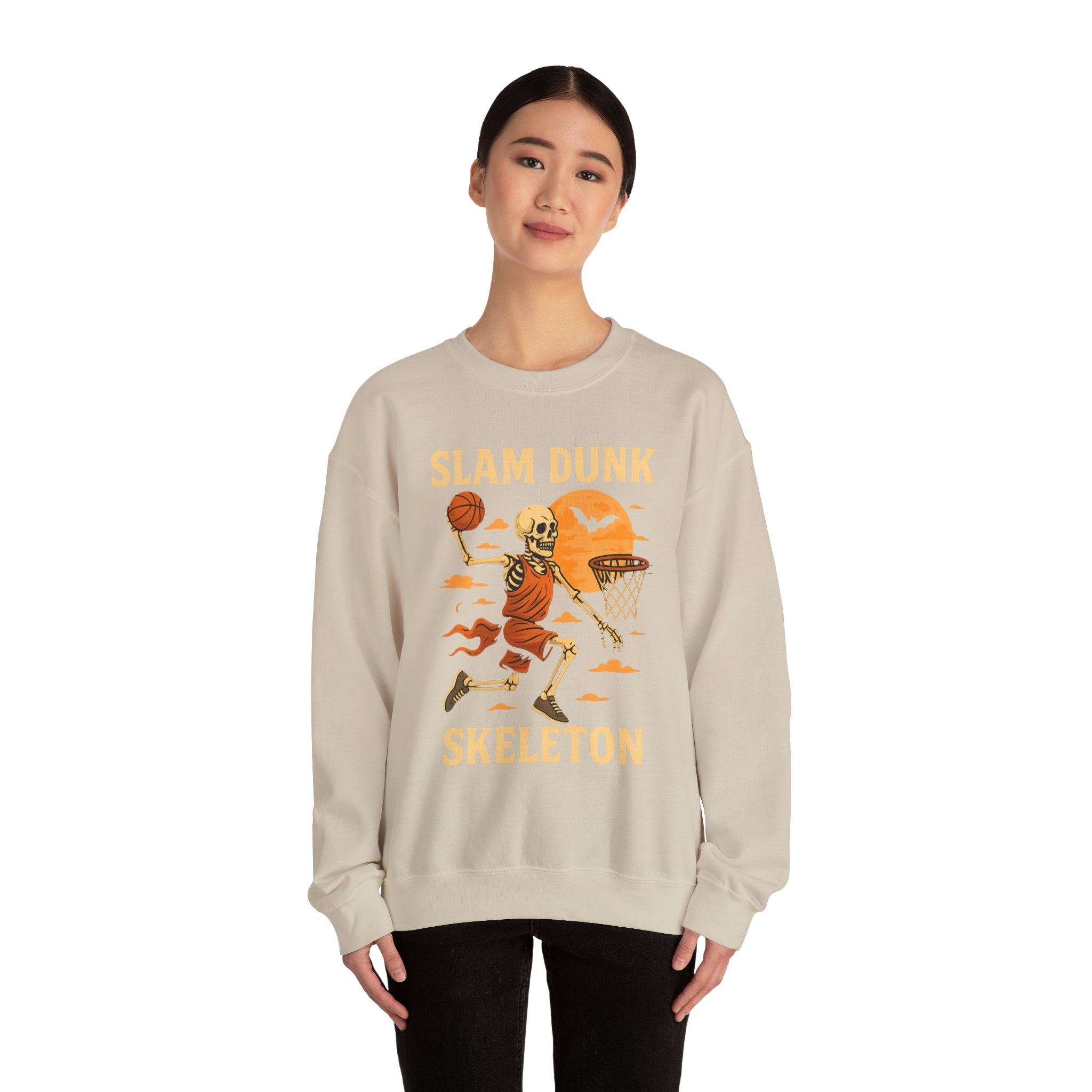 Skeleton Basketball dunk Sweatshirt
