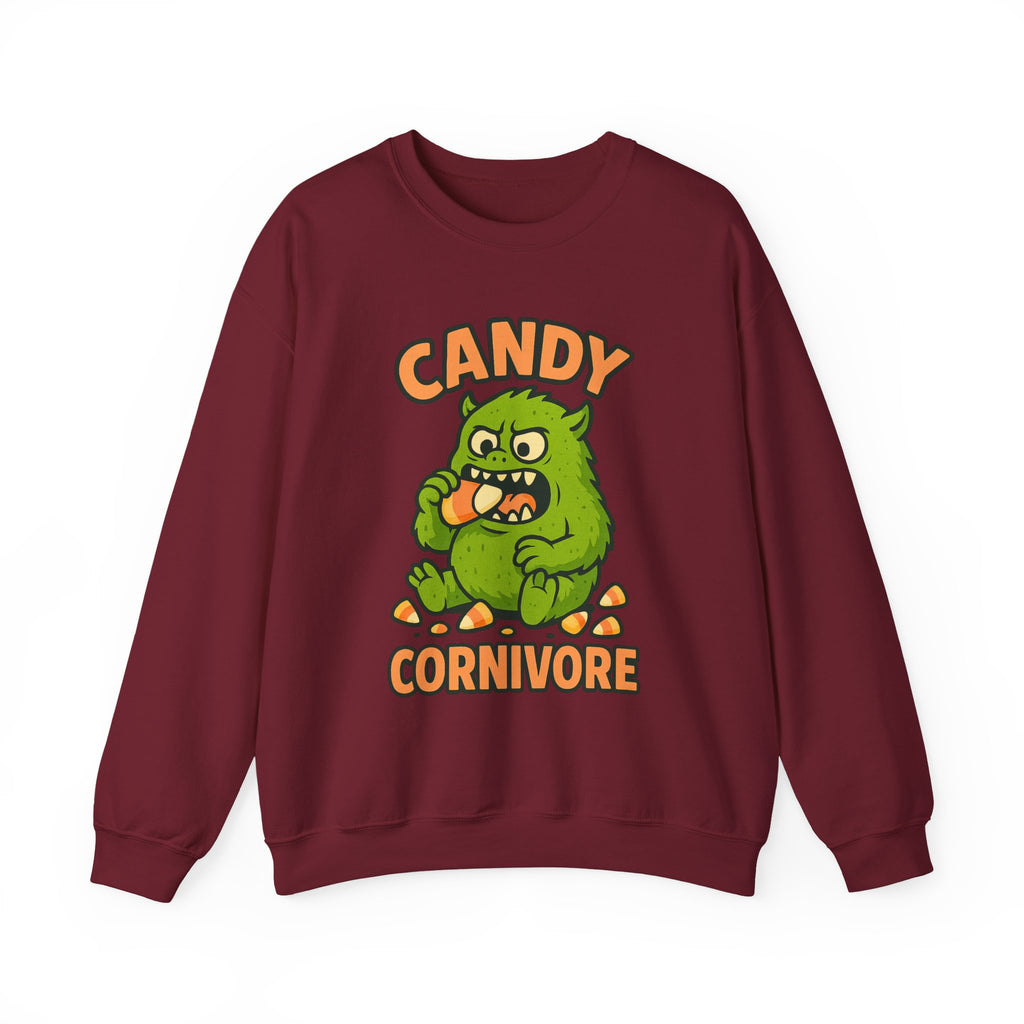 Candy Corn Monster Munching Delight Sweatshirt