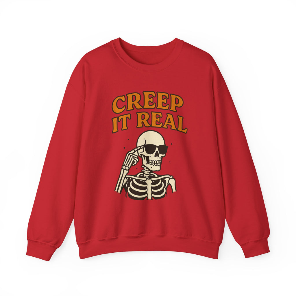 Skeleton Style Halloween Sweatshirt