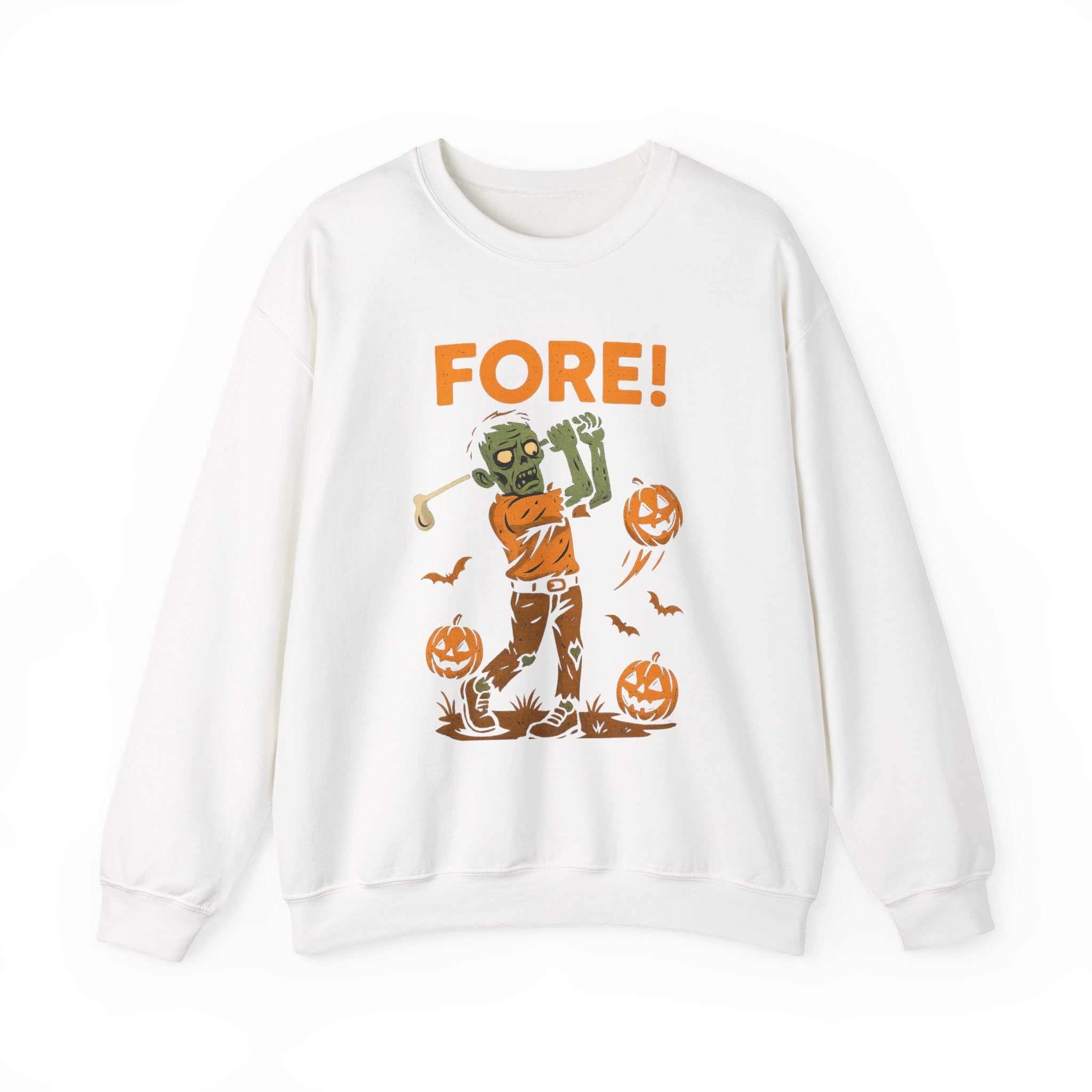 Zombie Golfer Halloween Sweatshirt