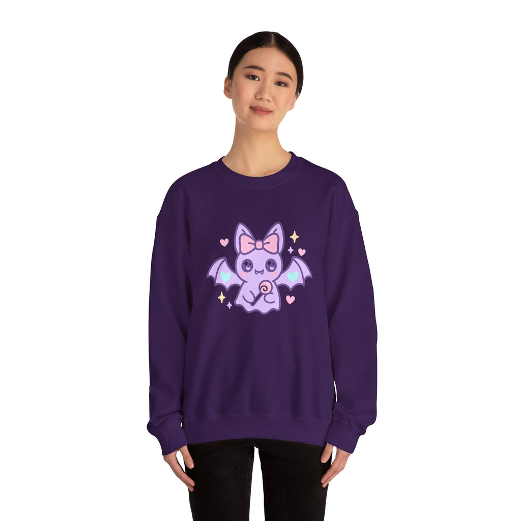 Kawaii Bat Halloween Sweatshirt