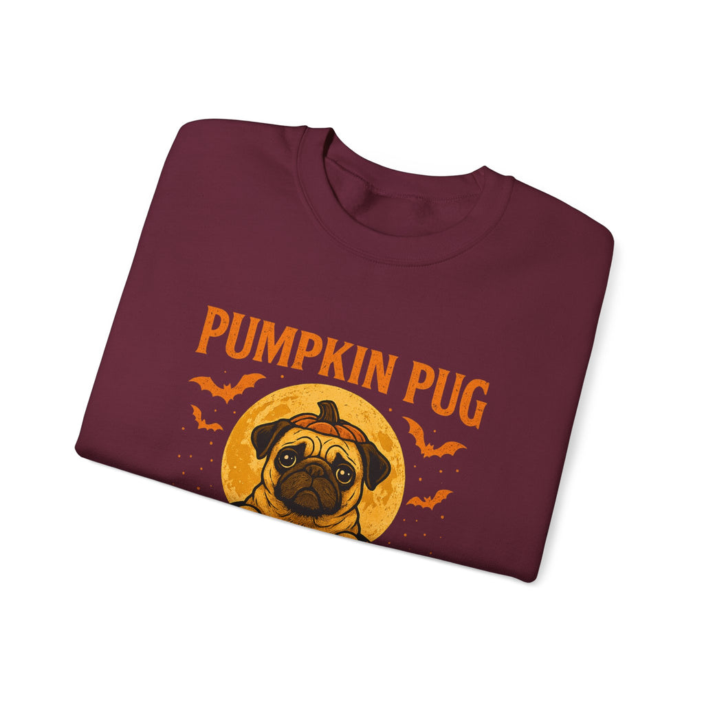 Pug Pumpkin Night Dog Sweatshirt