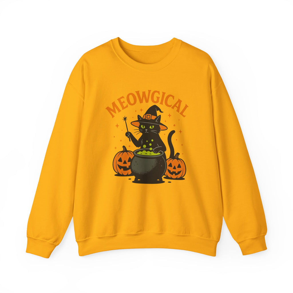 Meowgical Cat Cauldron Sweatshirt