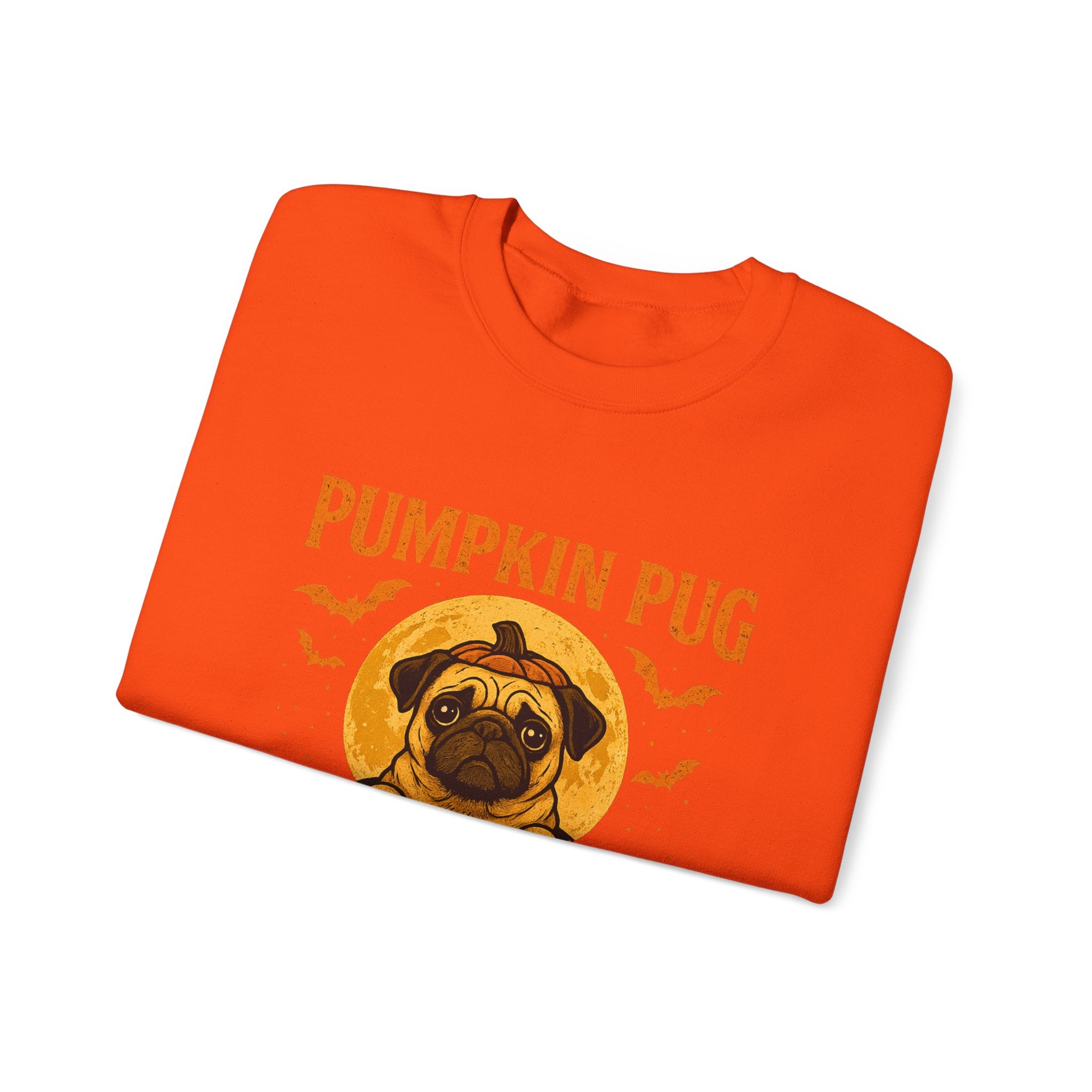 Pug Pumpkin Night Dog Sweatshirt