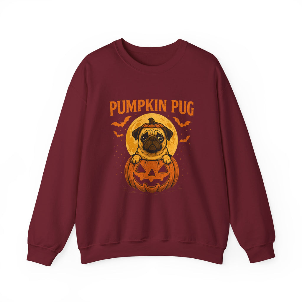 Pug Pumpkin Night Dog Sweatshirt